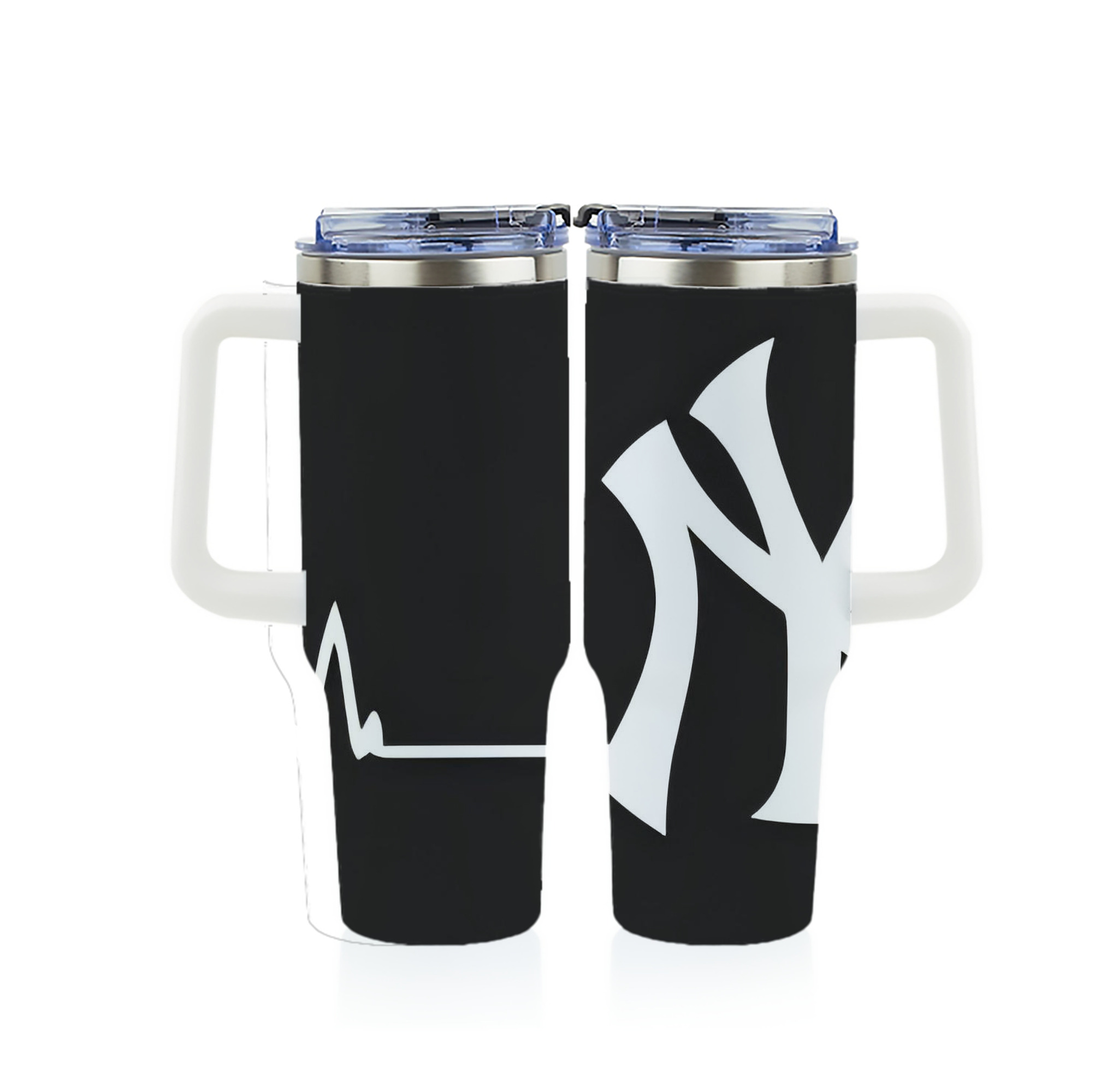 New York Yankees 350 40oz Full Wrap Car Tumbler – Durable Stainless Steel Travel Mug With Vibrant UV Print – Double Wall Insulated, Fits Most Car Cup Holders