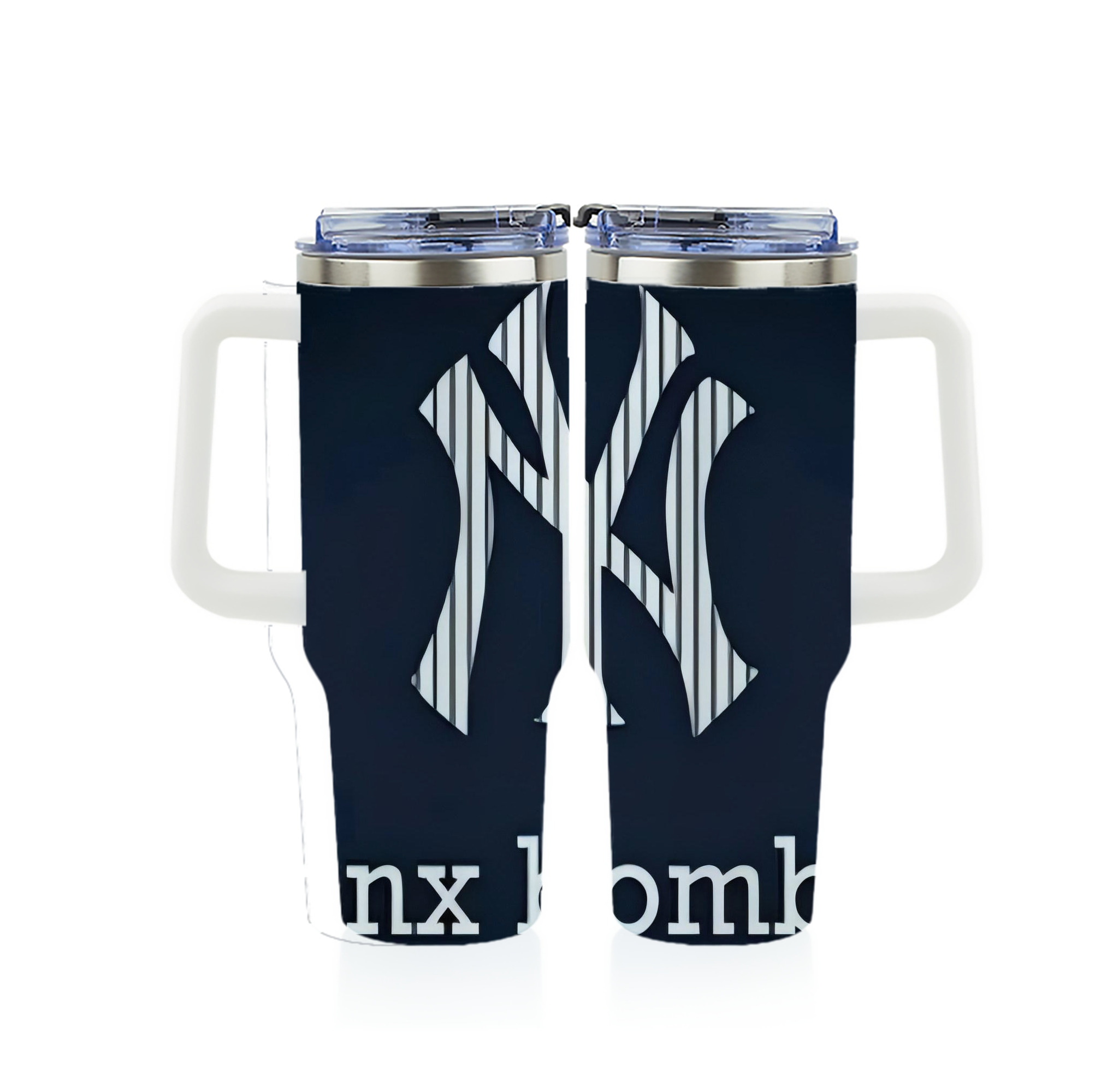 New York Yankees 355 40oz Full Wrap Car Tumbler – Durable Stainless Steel Travel Mug With Vibrant UV Print – Double Wall Insulated, Fits Most Car Cup Holders