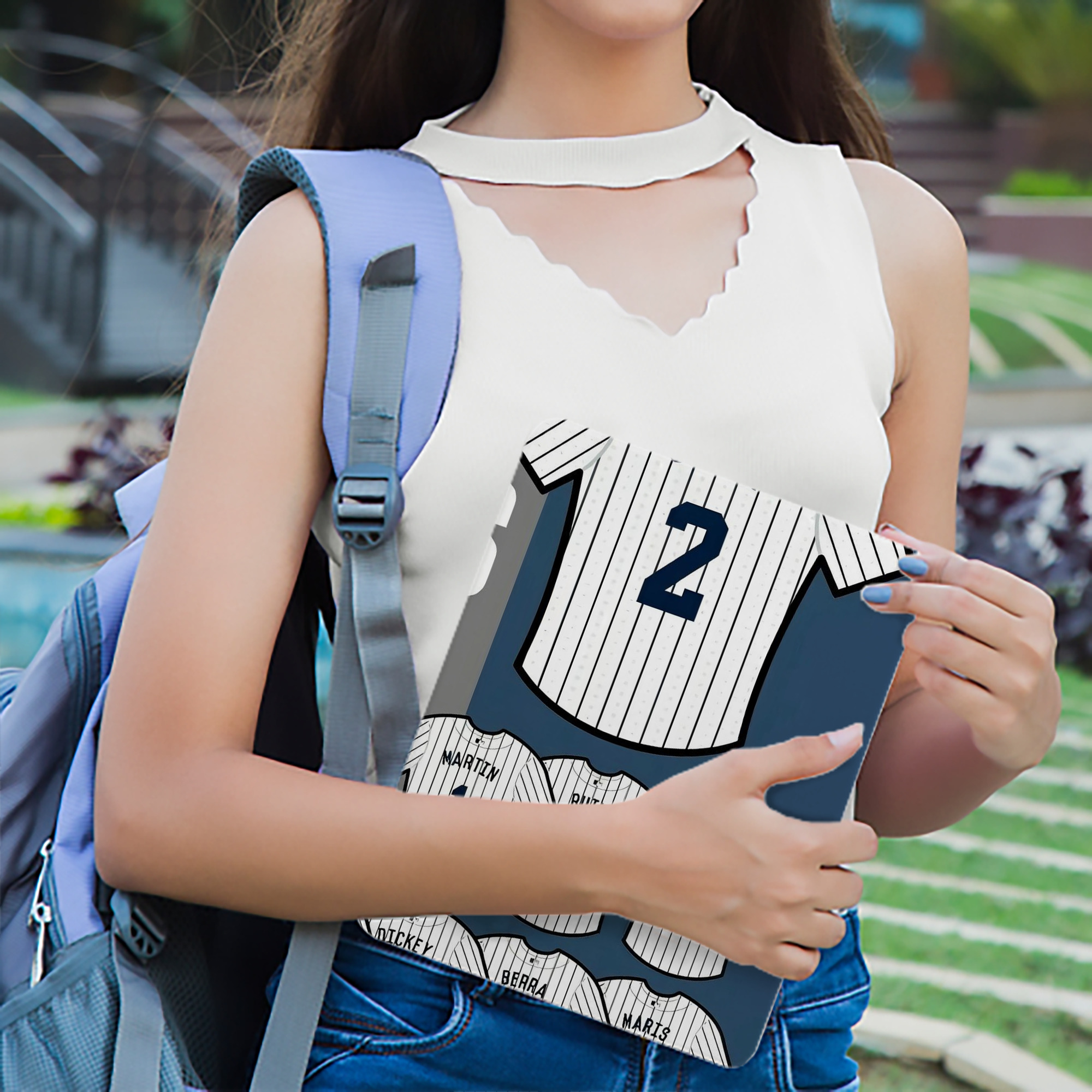 New York Yankees 235 IPad Case Without Pencil Slot – Book-Style Cover With PU Leather & TPU – Slim, Durable, Scratch-Resistant, Full Protection & Easy Access