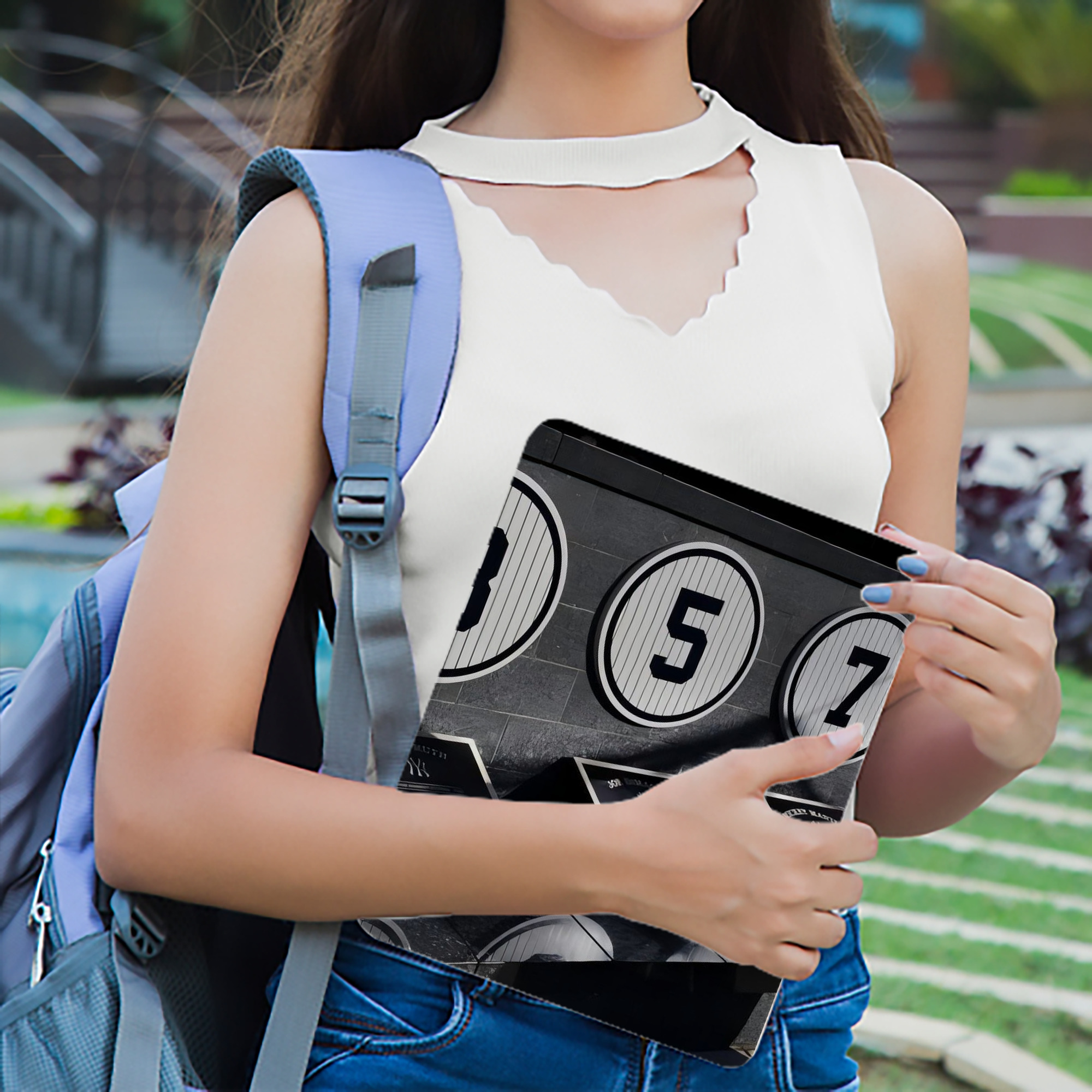 New York Yankees 250 IPad Case Without Pencil Slot – Book-Style Cover With PU Leather & TPU – Slim, Durable, Scratch-Resistant, Full Protection & Easy Access