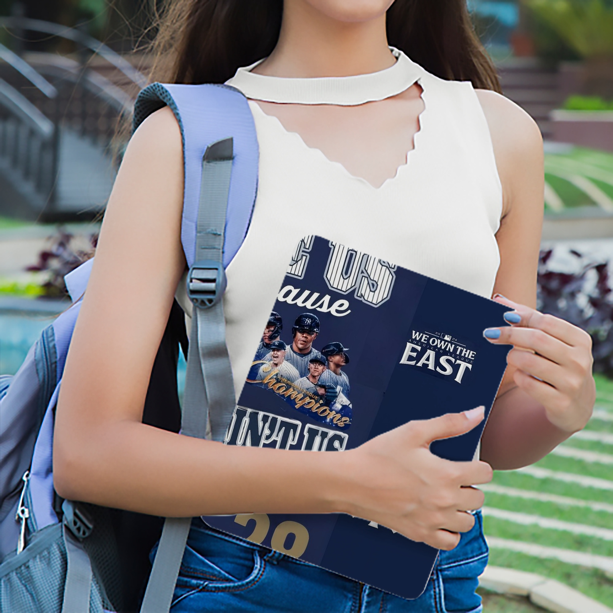 New York Yankees 358 IPad Case Without Pencil Slot – Book-Style Cover With PU Leather & TPU – Slim, Durable, Scratch-Resistant, Full Protection & Easy Access