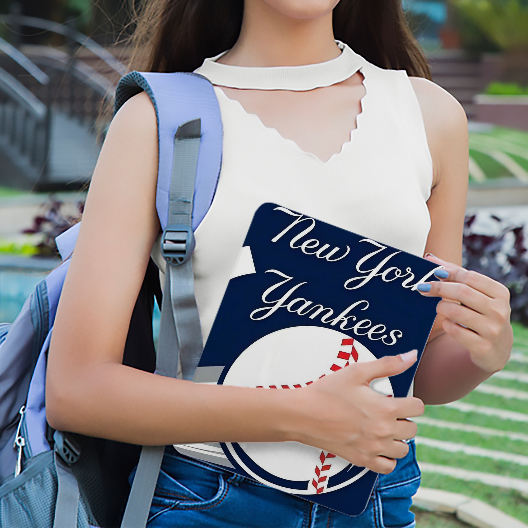 New York Yankees 259 IPad Book-Style Case With Pencil Slot – Slim PU & TPU Cover – Full Protection, Precise Fit, Water & Scratch Resistant
