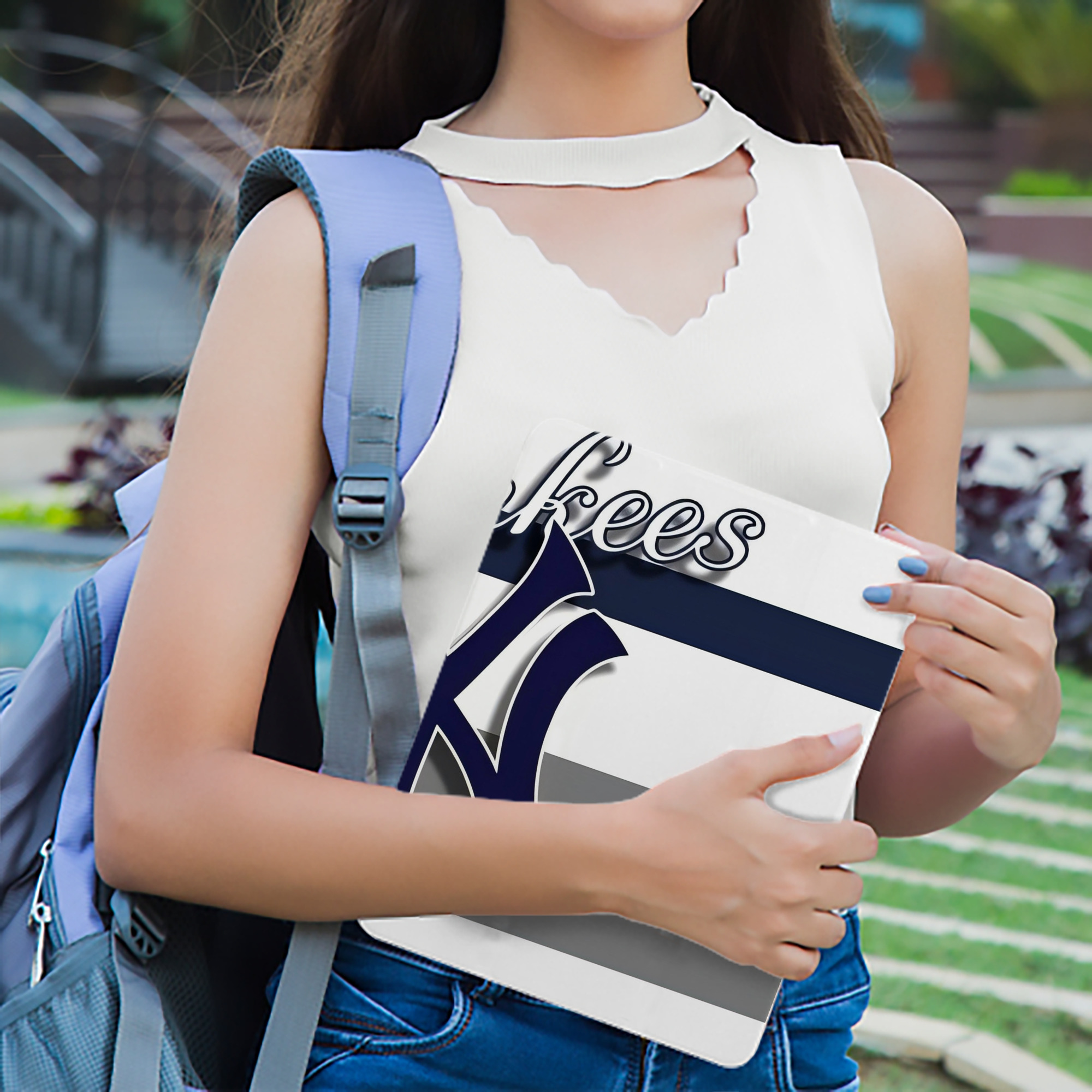 New York Yankees 356 IPad Book-Style Case With Pencil Slot – Slim PU & TPU Cover – Full Protection, Precise Fit, Water & Scratch Resistant