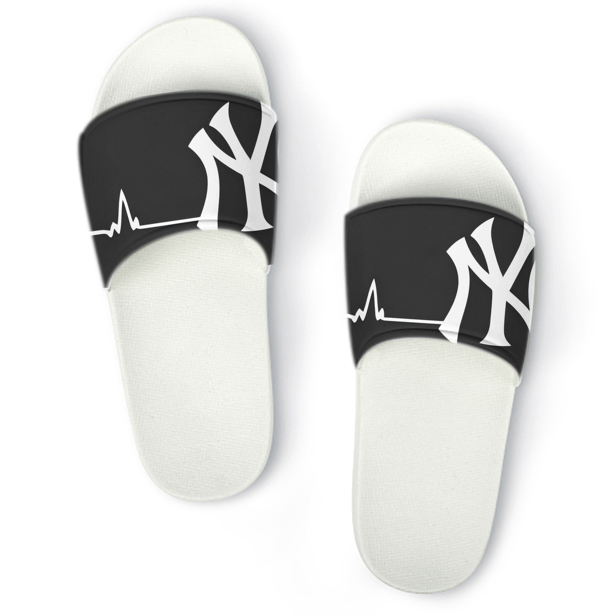 New York Yankees 350 PVC Home Slippers For Men & Women – Durable, Comfortable, Waterproof, Non-Slip, Stylish Casual Indoor & Outdoor Sandals