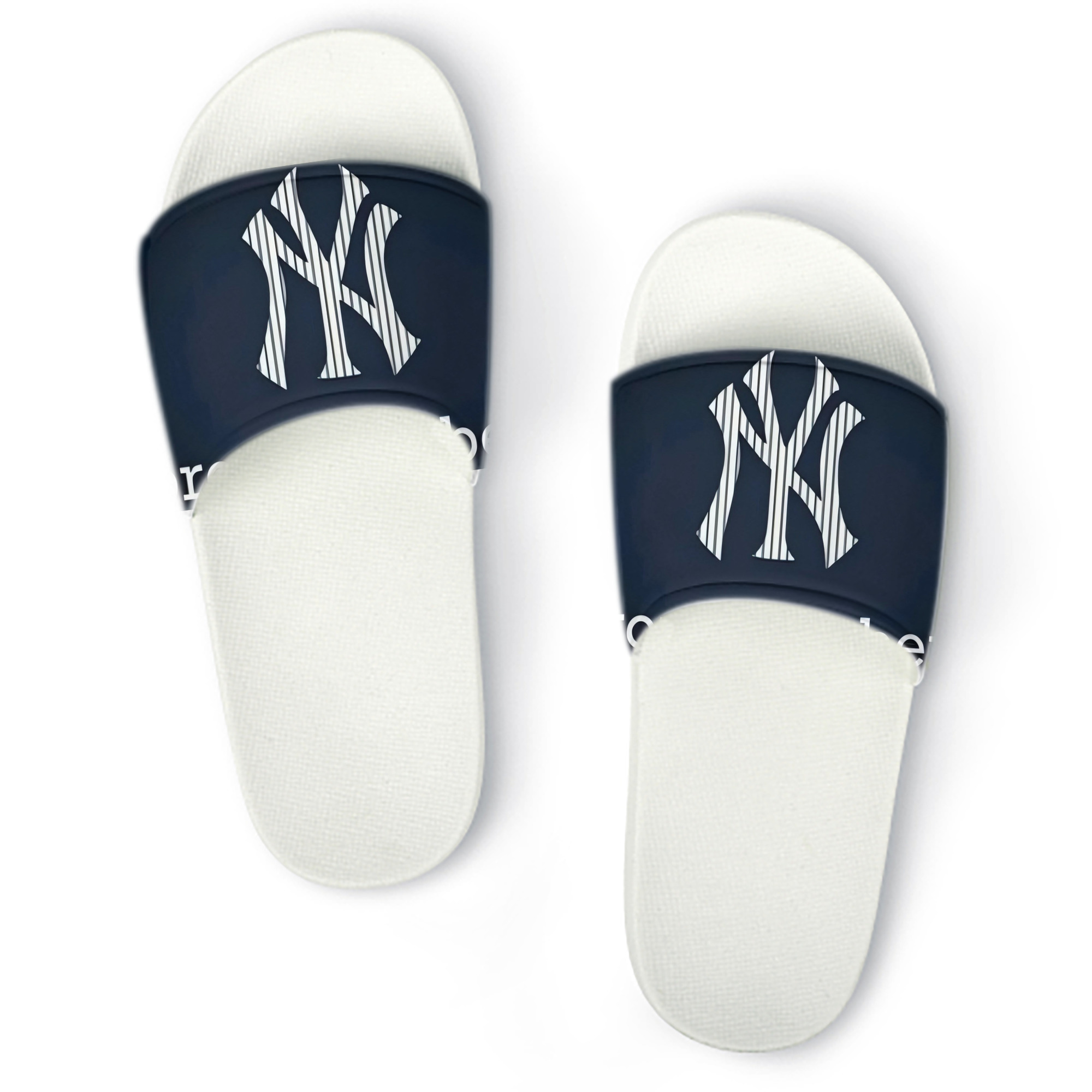 New York Yankees 355 PVC Home Slippers For Men & Women – Durable, Comfortable, Waterproof, Non-Slip, Stylish Casual Indoor & Outdoor Sandals