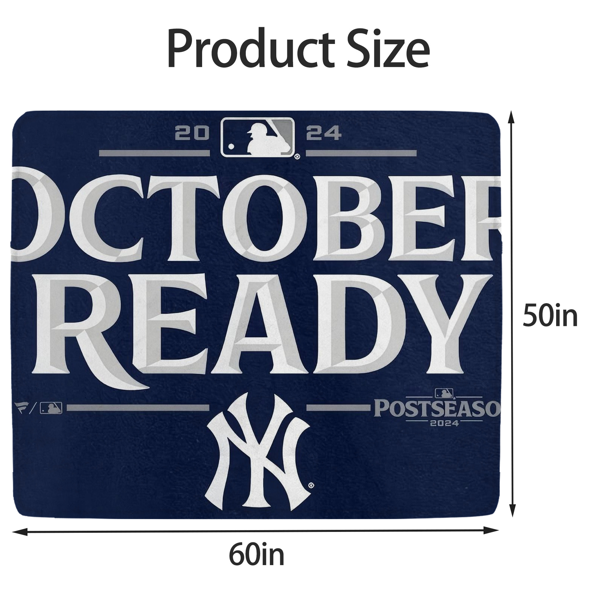 New York Yankees 360 Soft Fleece Throw Blanket 50 X 60 Inch – Super Soft, Lightweight, And Durable – Perfect For Sofa, Bed, Camping, And More – Ideal Gift For Family And Friends