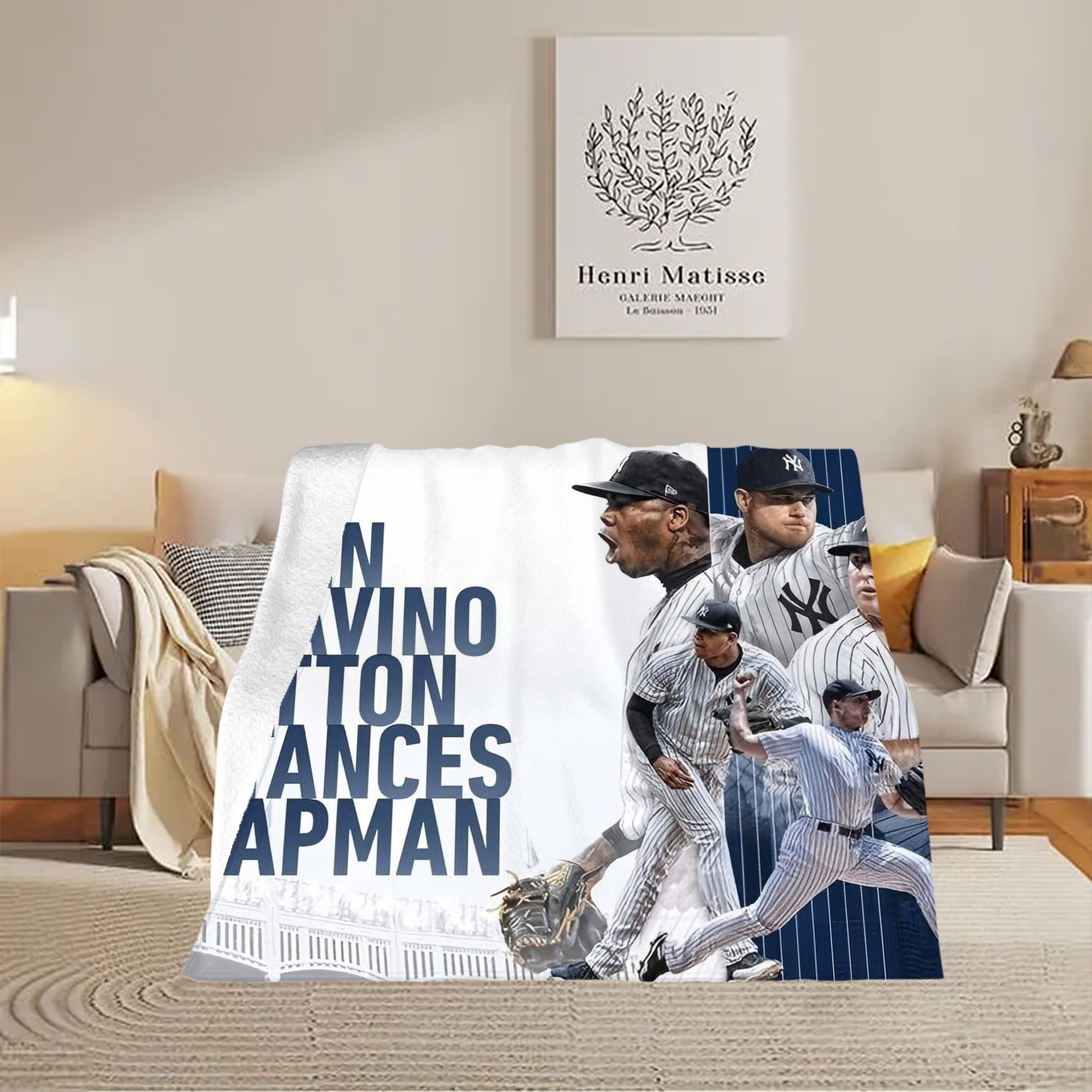 New York Yankees 249 Soft Fleece Throw Blanket 50 X 60 Inch – Super Soft, Lightweight, And Durable – Perfect For Sofa, Bed, Camping, And More – Ideal Gift For Family And Friends