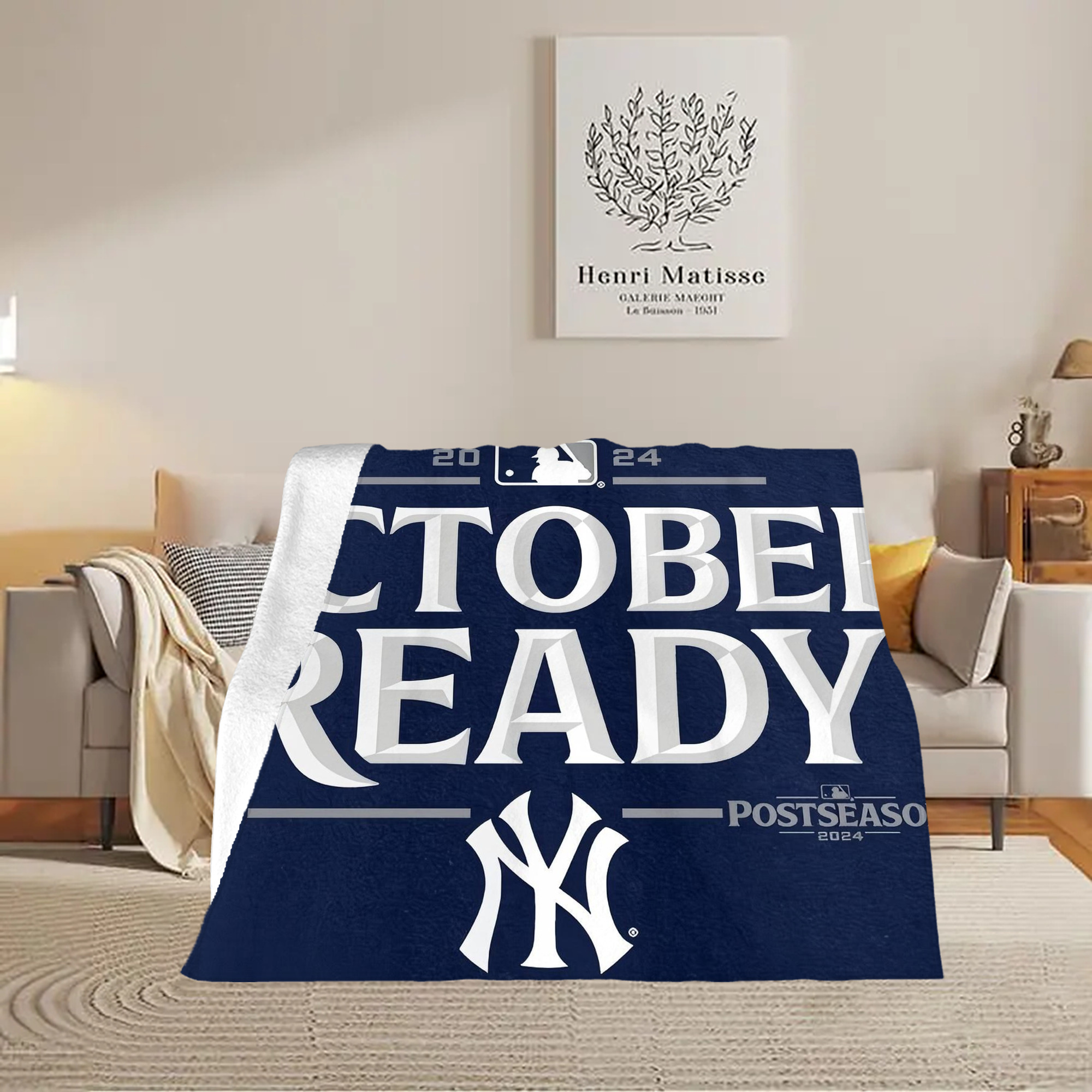 New York Yankees 360 Soft Fleece Throw Blanket 50 X 60 Inch – Super Soft, Lightweight, And Durable – Perfect For Sofa, Bed, Camping, And More – Ideal Gift For Family And Friends