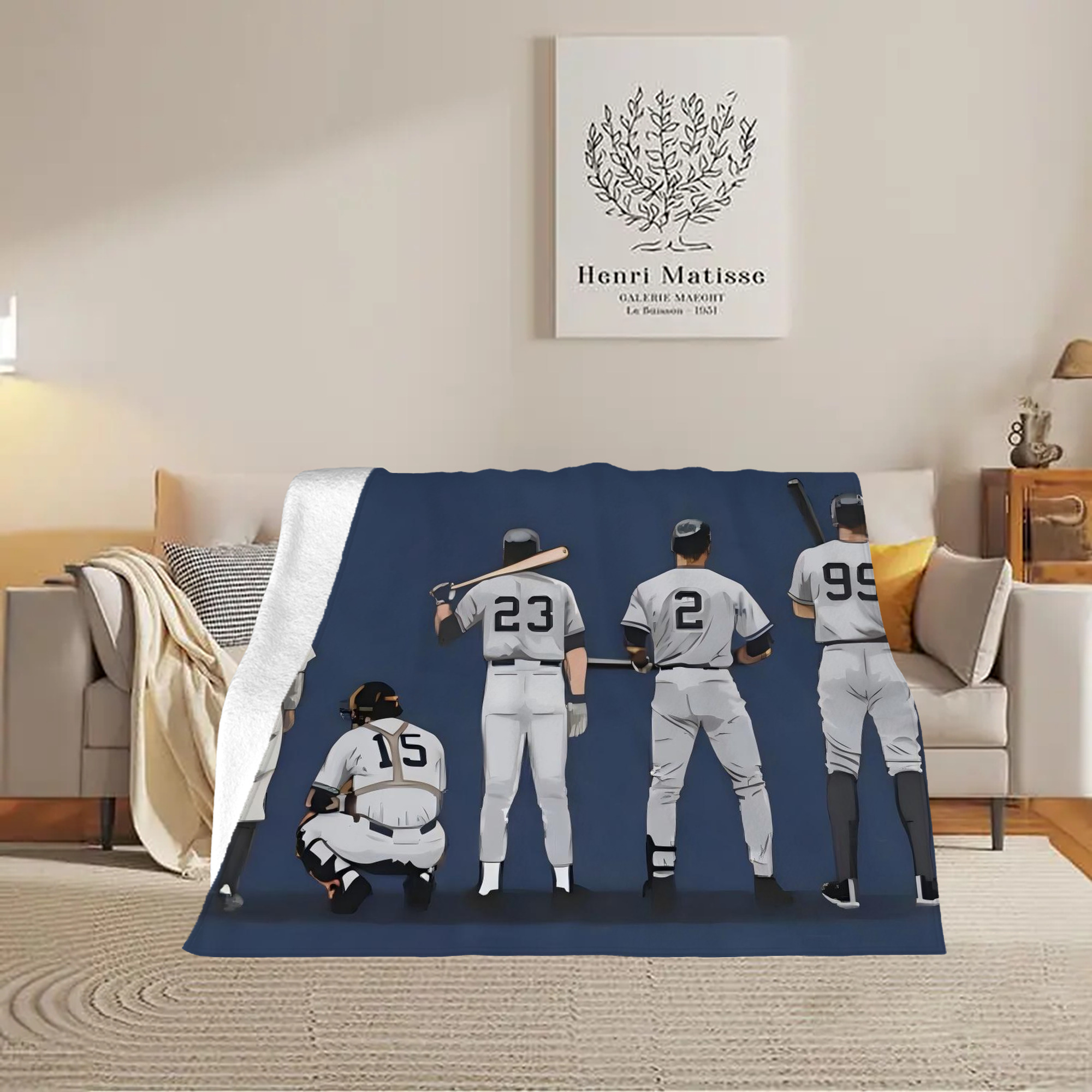 New York Yankees 242 Soft Fleece Throw Blanket 60 X 80 Inch – Super Soft, Lightweight, And Durable – Perfect For Sofa, Bed, Camping, And More – Ideal Gift For Family And Friends