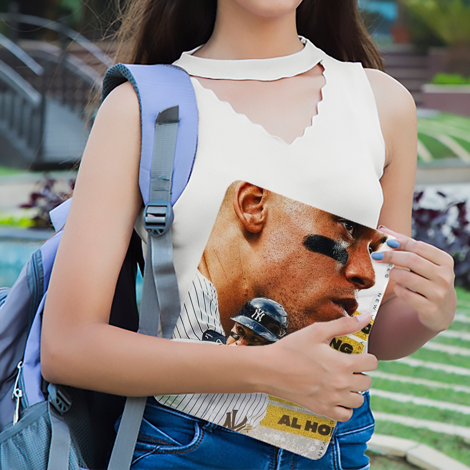 Aaron Judge  62 Home Runs AL Record IPad Case Without Pencil Slot – Book-Style Cover With PU Leather & TPU – Slim, Durable, Scratch-Resistant, Full Protection & Easy Access