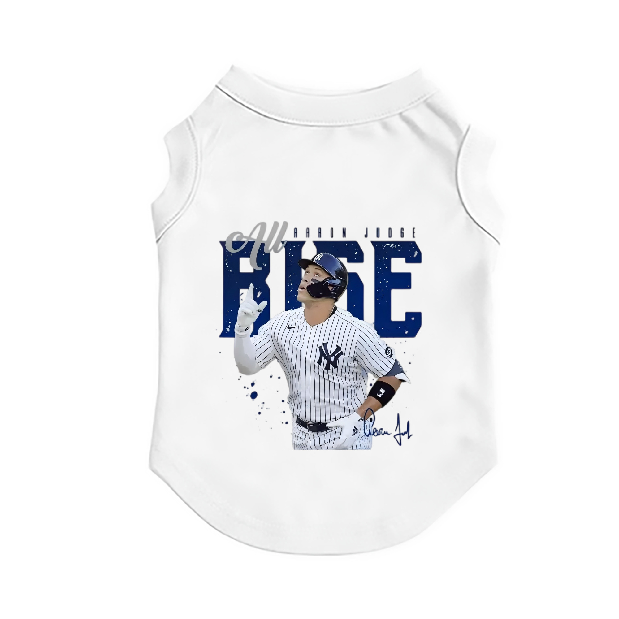 Aaron Judge 99 All Rise Pet Vest – Durable Polyester With Heat Transfer Print – Comfortable And Stylish