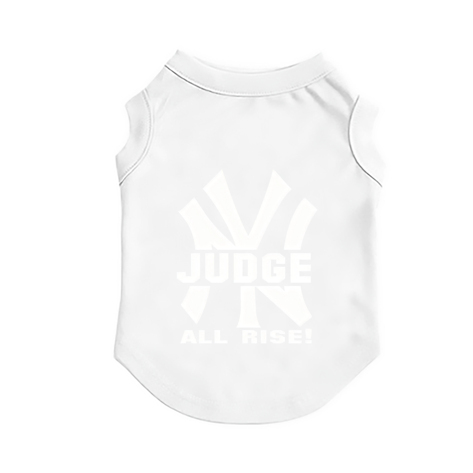 Aaron Judge 99 All Rise Pet Vest – Durable Polyester With Heat Transfer Print – Comfortable And Stylish