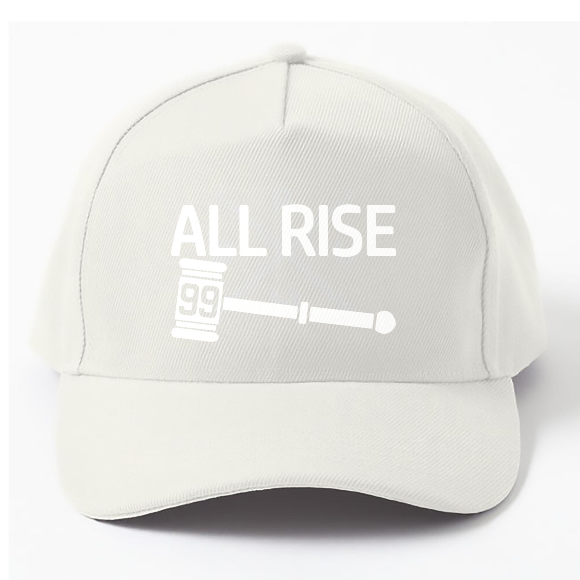 All Rise 99 Aaron Judge 100% Cotton Baseball Cap – Heat Transfer Print – Comfortable, Durable, Perfect For Sports & Everyday Wear