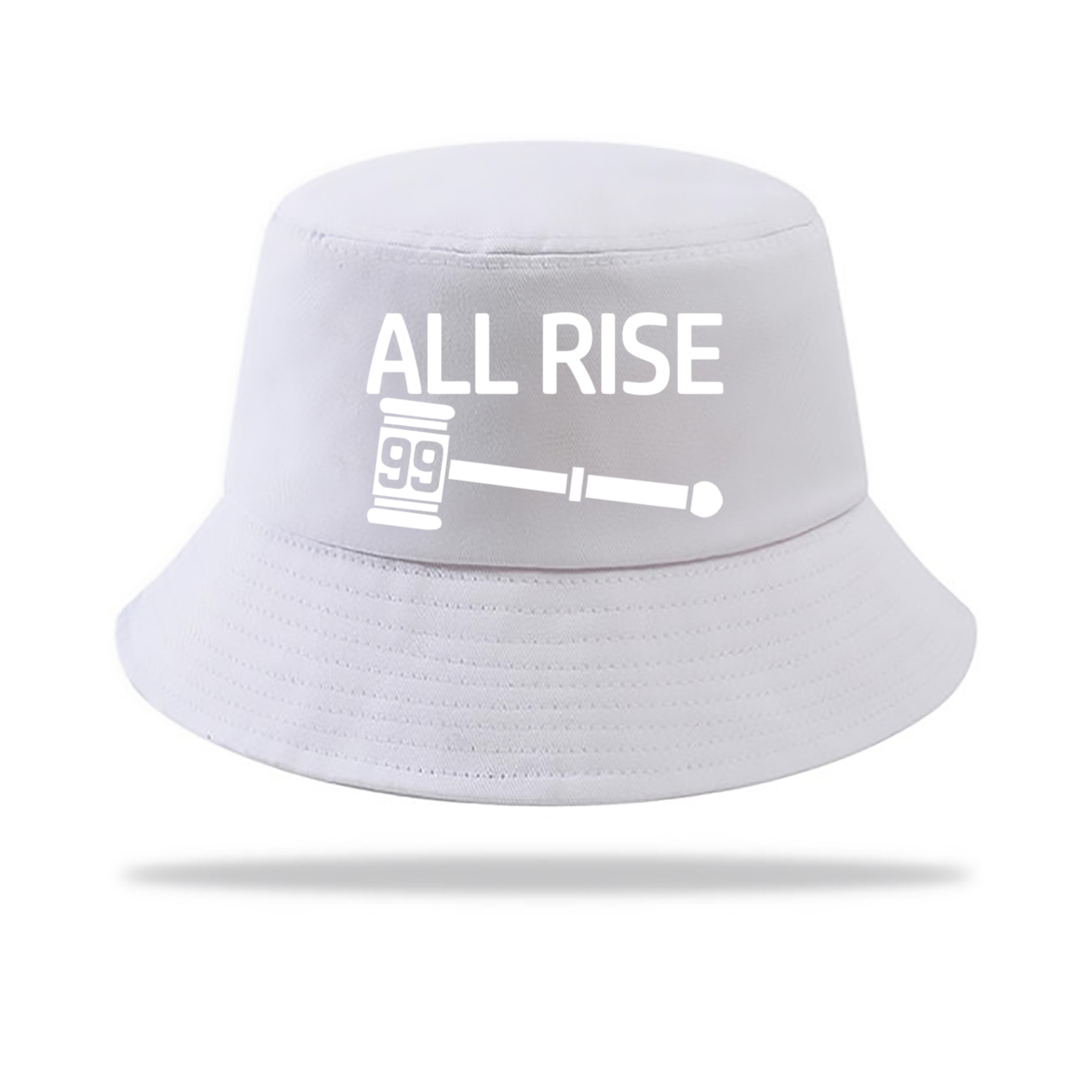 All Rise 99 Aaron Judge Outdoor Sun Protection Bucket Hat – Lightweight Breathable Knit & Woven Fabric – Ergonomic Wide Brim, Sweat-Absorbent, Stylish & Comfortable For Sports And Everyday Wear