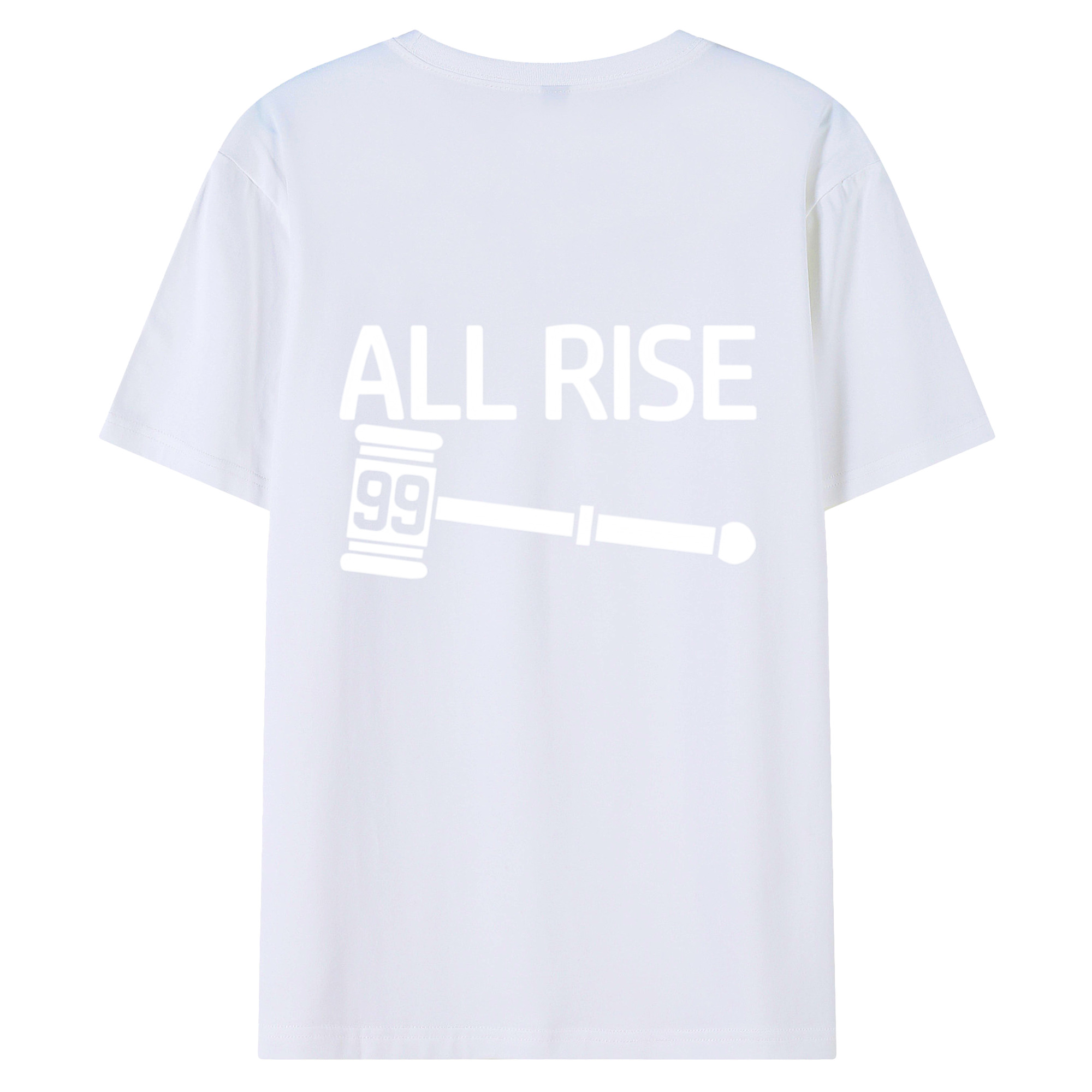 All Rise 99 Aaron Judge 180g Combed Cotton T-Shirt With Back Heat Transfer Print – Soft, Lightweight, Fitted Design – Stylish Casual Wear For Sports & Everyday Use