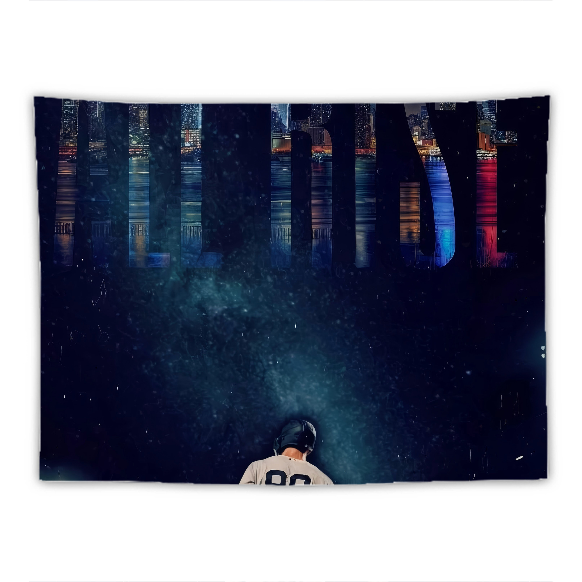 Aaron Judge 99 All Rise Wall Tapestry For Bedroom Aesthetic – Boho Style Polyester Fabric Wall Hanging With Hooks – 60 X 90 Inch Large Size, Lightweight, Durable, Easy To Hang