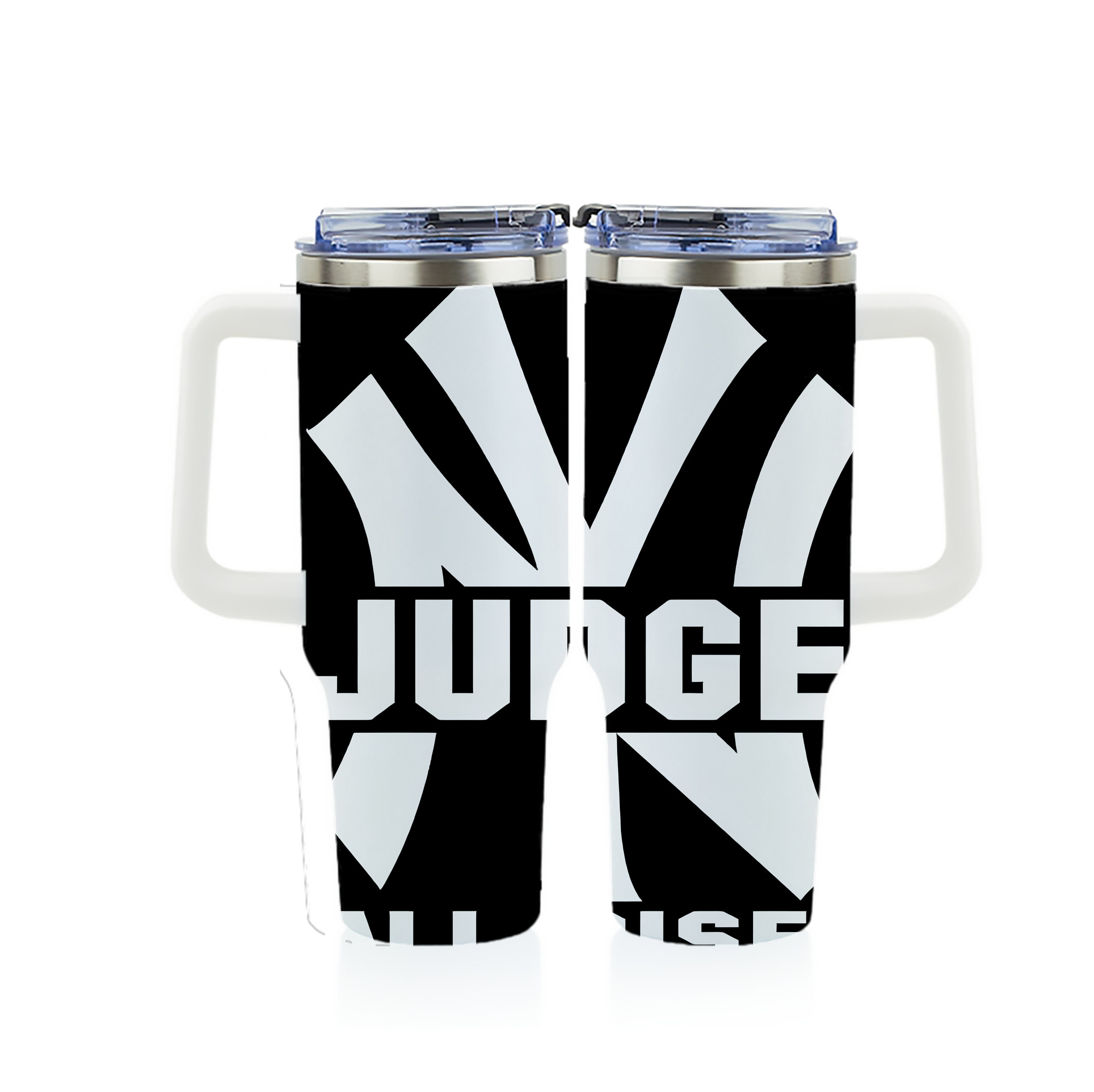Aaron Judge 99 All Rise 40oz Full Wrap Car Tumbler – Durable Stainless Steel Travel Mug With Vibrant UV Print – Double Wall Insulated, Fits Most Car Cup Holders
