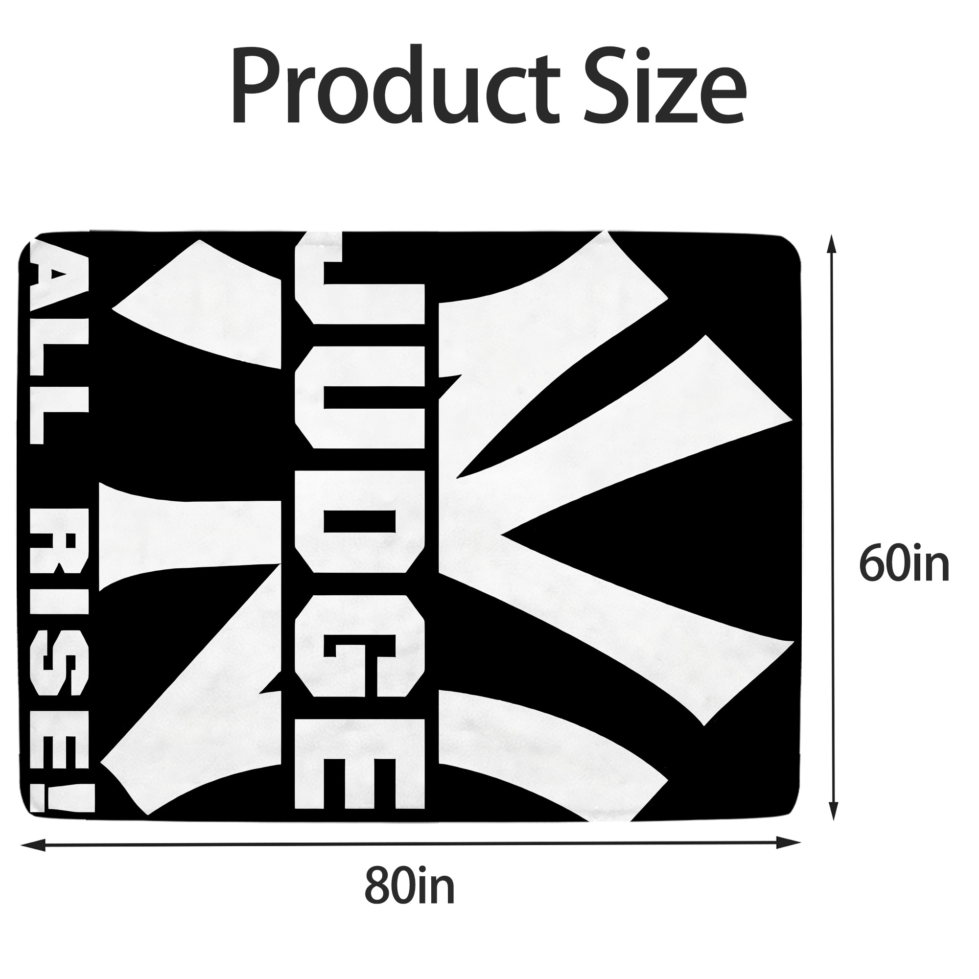 Aaron Judge 99 All Rise Soft Fleece Throw Blanket 60 X 80 Inch – Super Soft, Lightweight, And Durable – Perfect For Sofa, Bed, Camping, And More – Ideal Gift For Family And Friends