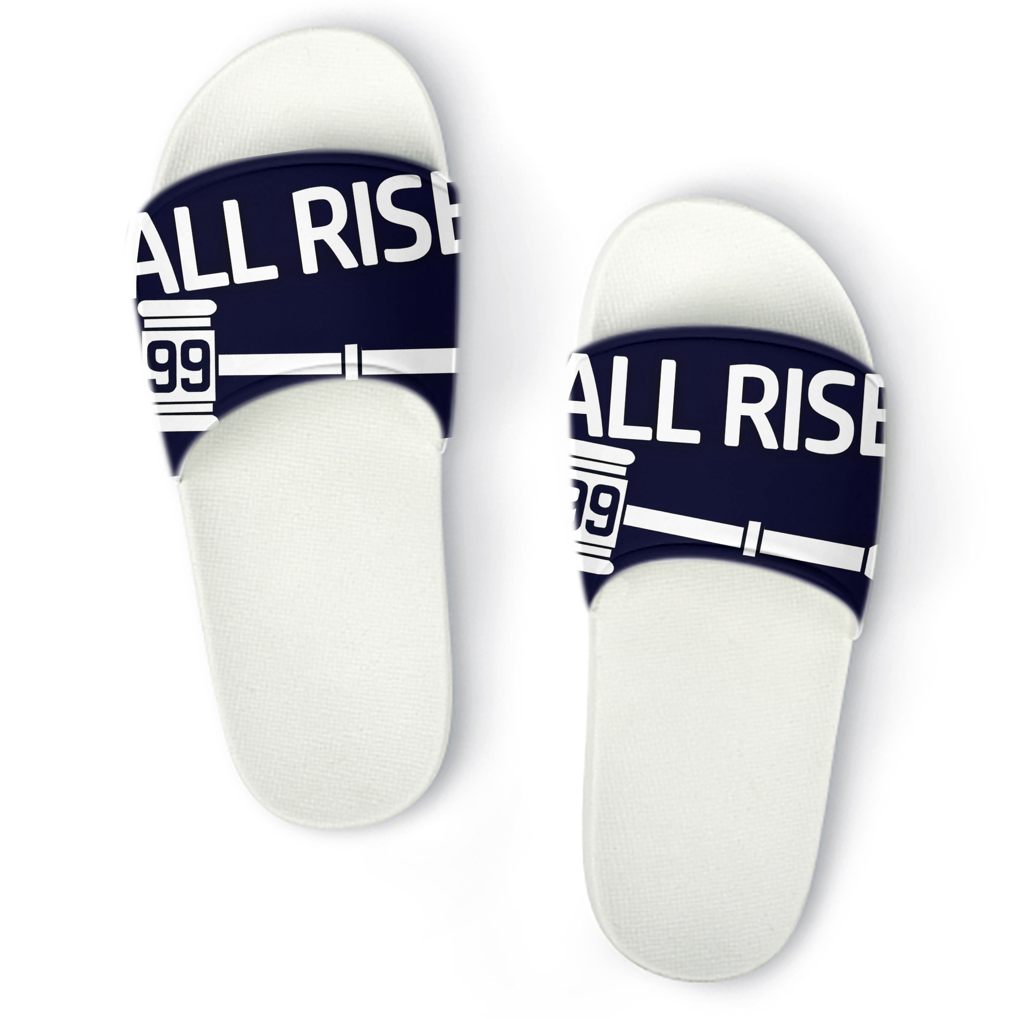 All Rise 99 Aaron Judge PVC Home Slippers For Men & Women – Durable, Comfortable, Waterproof, Non-Slip, Stylish Casual Indoor & Outdoor Sandals