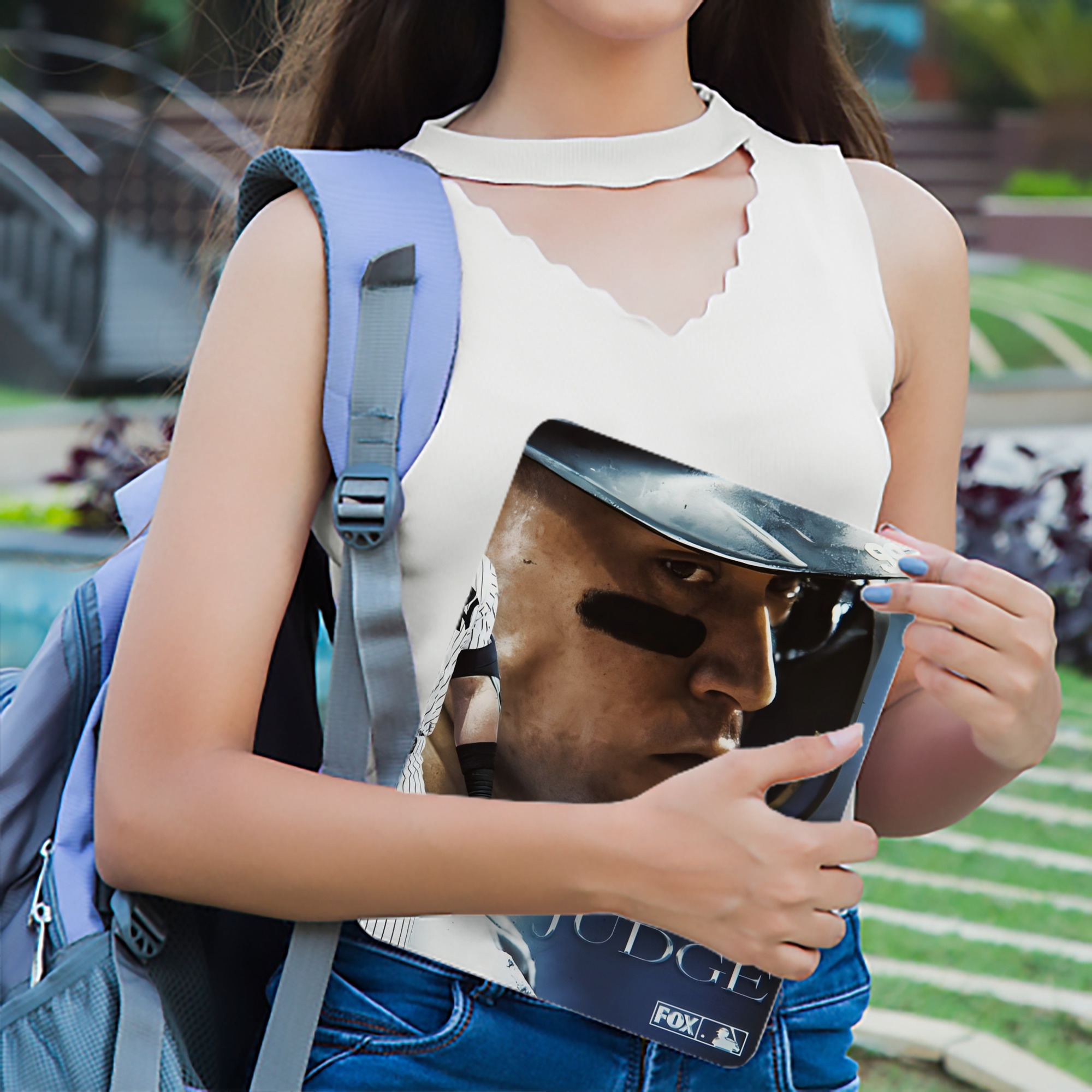 Aaron Judge 300 Home Runs 1 IPad Book-Style Case With Pencil Slot – Slim PU & TPU Cover – Full Protection, Precise Fit, Water & Scratch Resistant