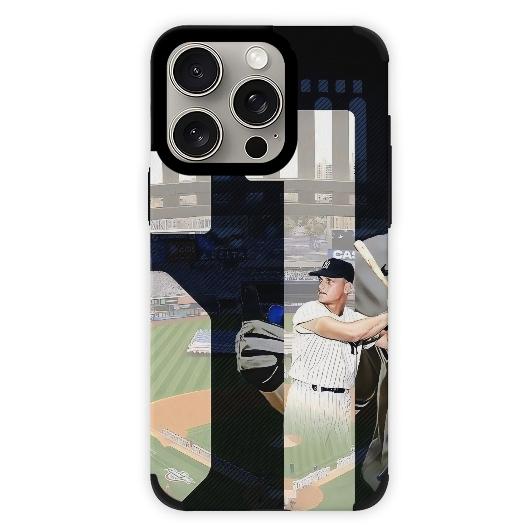Aaron Judge 61 Home Runs 1 IPhone 15 Pro Max PU Leather Case – Soft Lining, 360° Protection – Precise Fit, 3D Buttons, Easy Charging – Anti-Yellowing, Easy To Clean