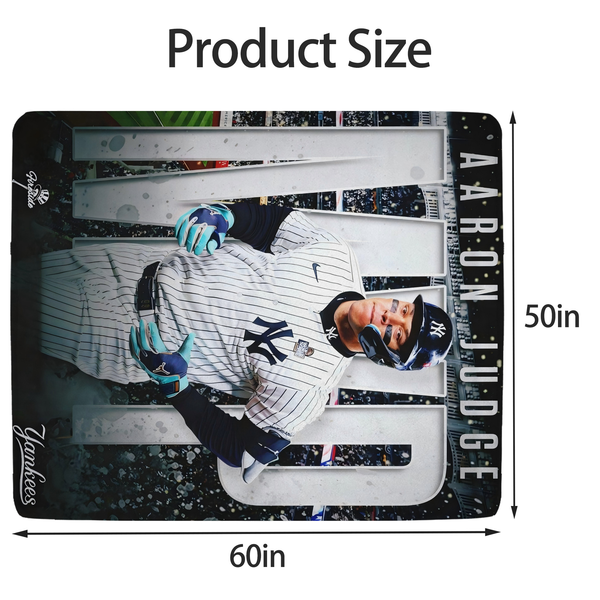 Aaron Judge MVP Soft Fleece Throw Blanket 50 X 60 Inch – Super Soft, Lightweight, And Durable – Perfect For Sofa, Bed, Camping, And More – Ideal Gift For Family And Friends