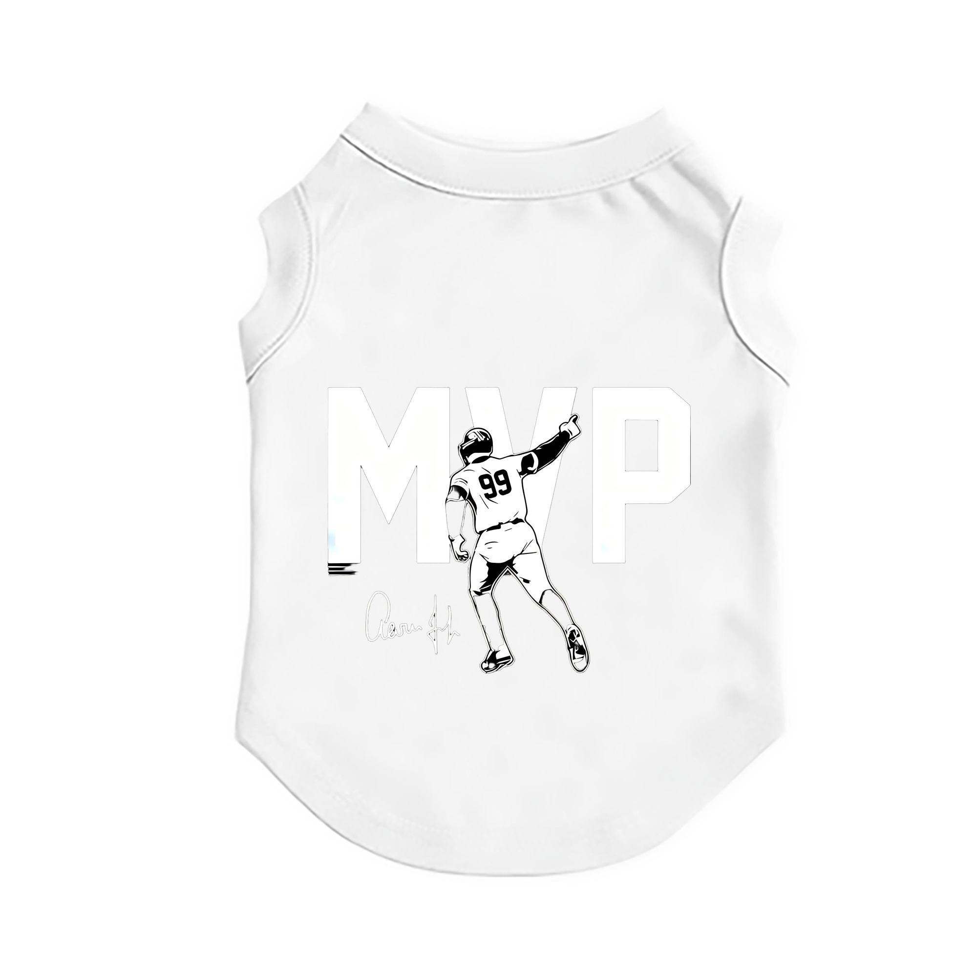 Aaron Judge MVP Pet Vest – Durable Polyester With Heat Transfer Print – Comfortable And Stylish