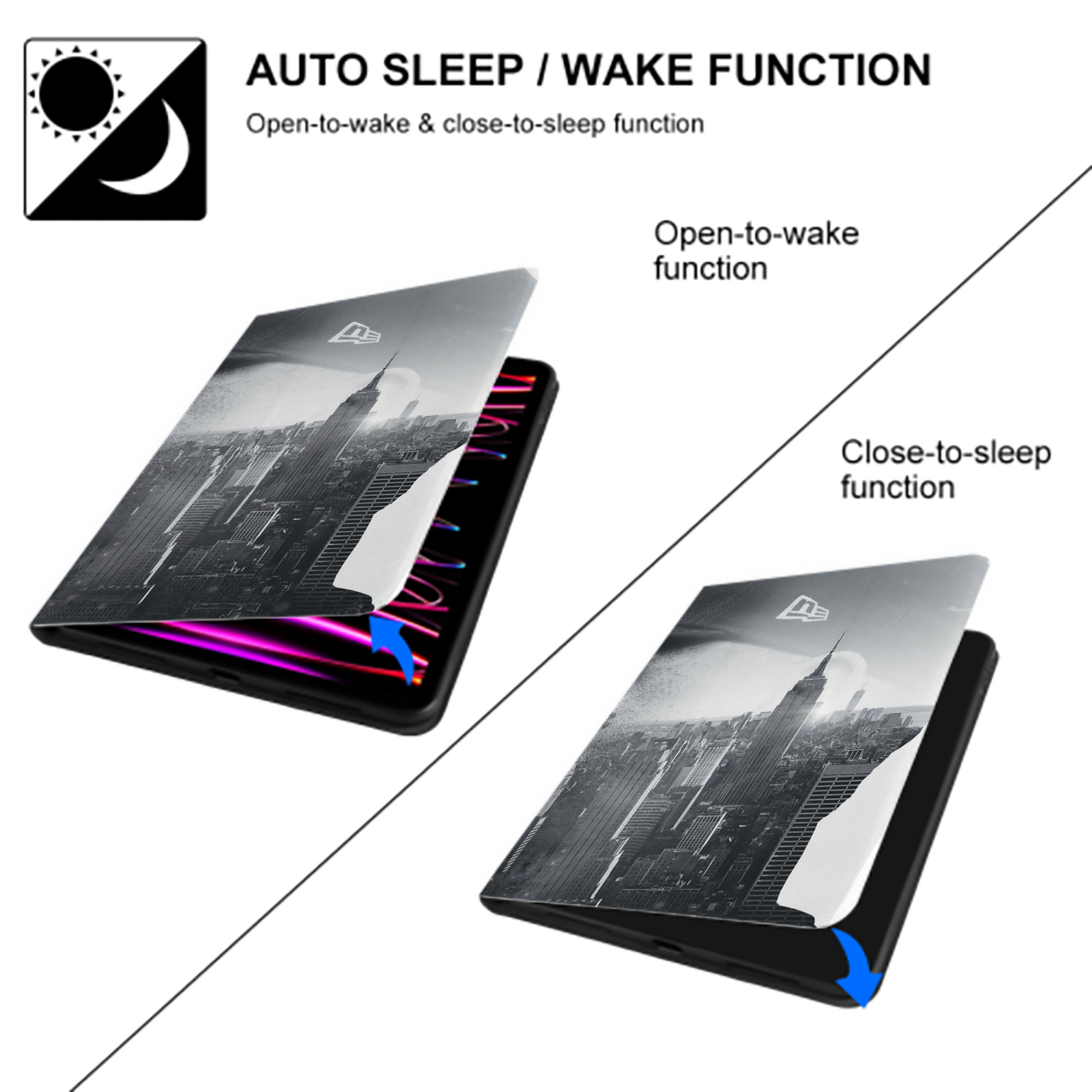 Aaron Judge Yankees Captain IPad Book-Style Case With Pencil Slot – Slim PU & TPU Cover – Full Protection, Precise Fit, Water & Scratch Resistant