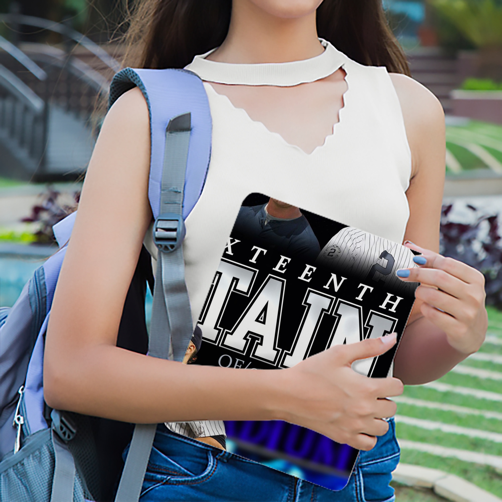 Aaron Judge Yankees Captain IPad Book-Style Case With Pencil Slot – Slim PU & TPU Cover – Full Protection, Precise Fit, Water & Scratch Resistant