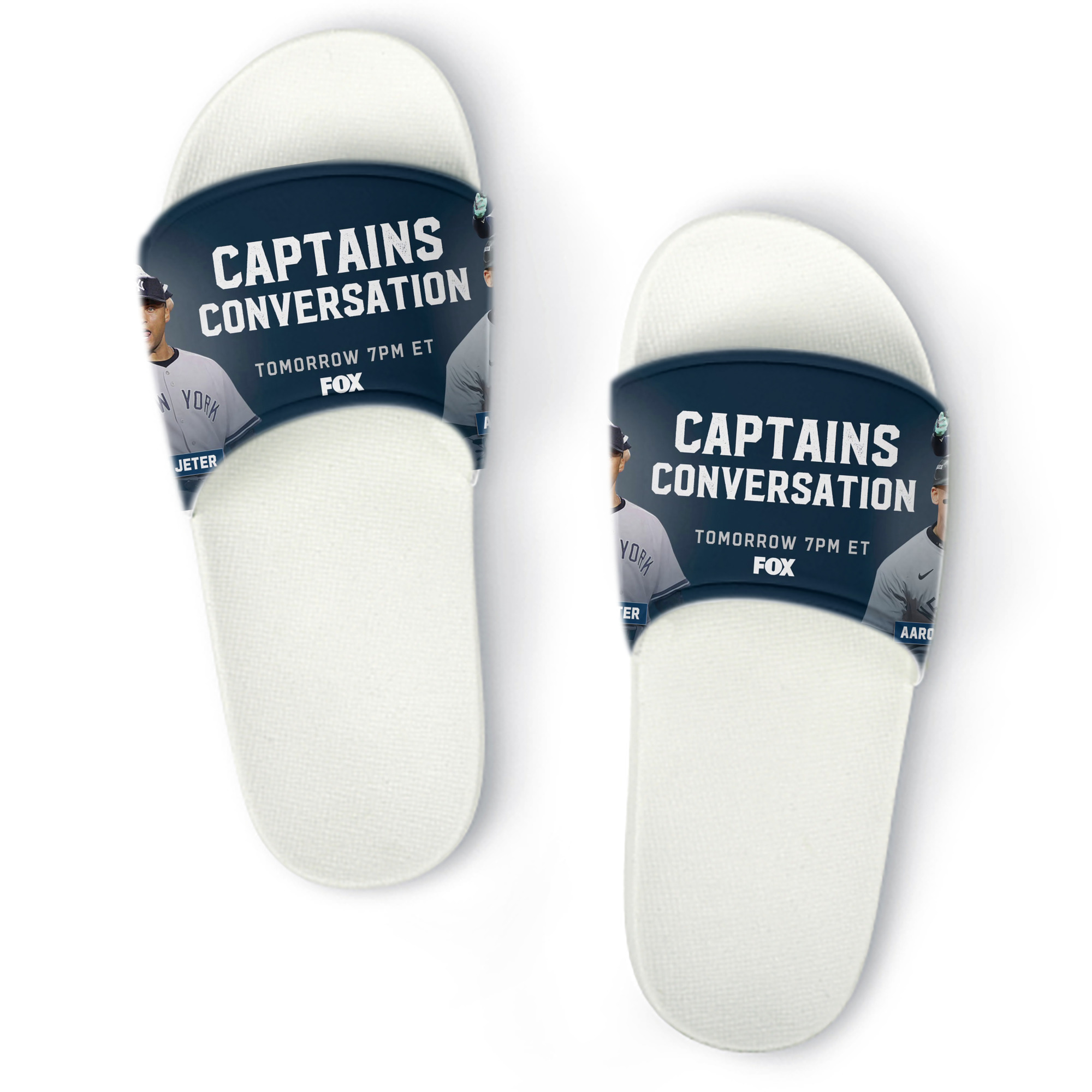 Aaron Judge Yankees Captain PVC Home Slippers For Men & Women – Durable, Comfortable, Waterproof, Non-Slip, Stylish Casual Indoor & Outdoor Sandals