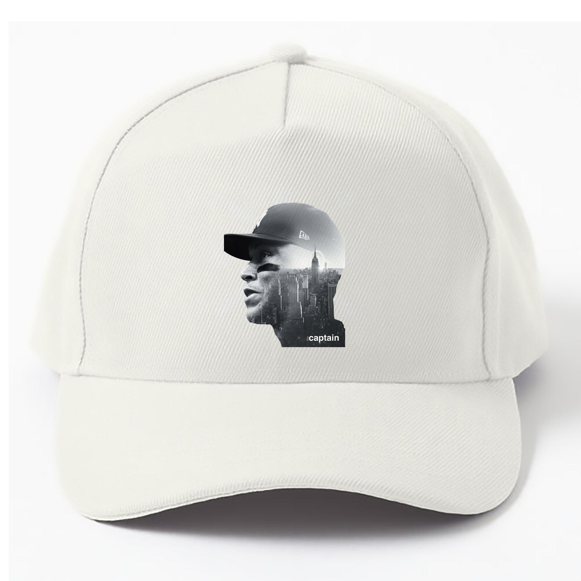 Aaron Judge Yankees Captain 100% Cotton Baseball Cap – Heat Transfer Print – Comfortable, Durable, Perfect For Sports & Everyday Wear