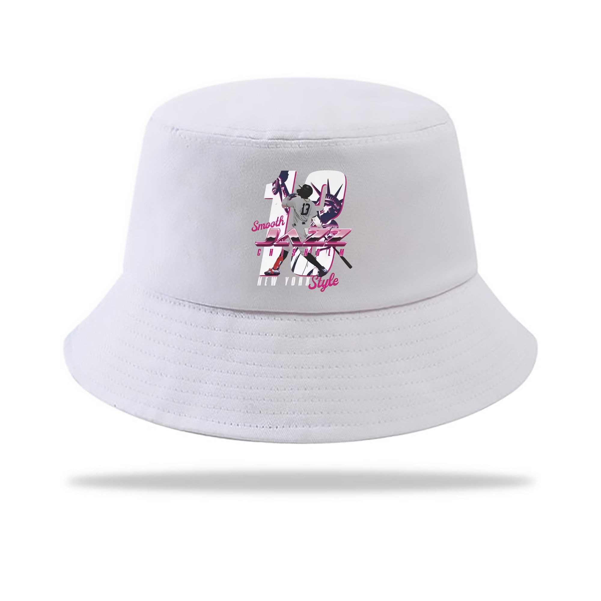 Jazz Chisholm Jr. 23 Outdoor Sun Protection Bucket Hat – Lightweight Breathable Knit & Woven Fabric – Ergonomic Wide Brim, Sweat-Absorbent, Stylish & Comfortable For Sports And Everyday Wear