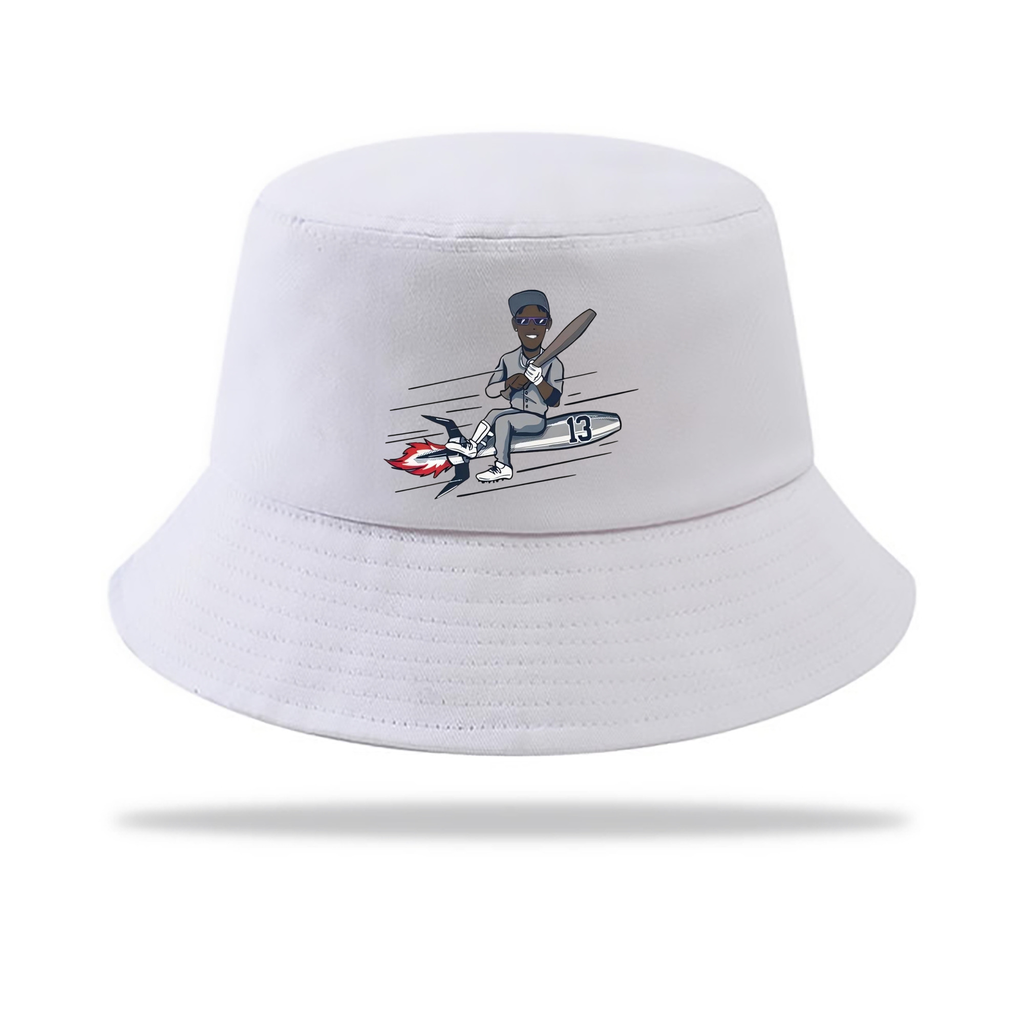 Jazz Chisholm Jr. 30 Outdoor Sun Protection Bucket Hat – Lightweight Breathable Knit & Woven Fabric – Ergonomic Wide Brim, Sweat-Absorbent, Stylish & Comfortable For Sports And Everyday Wear