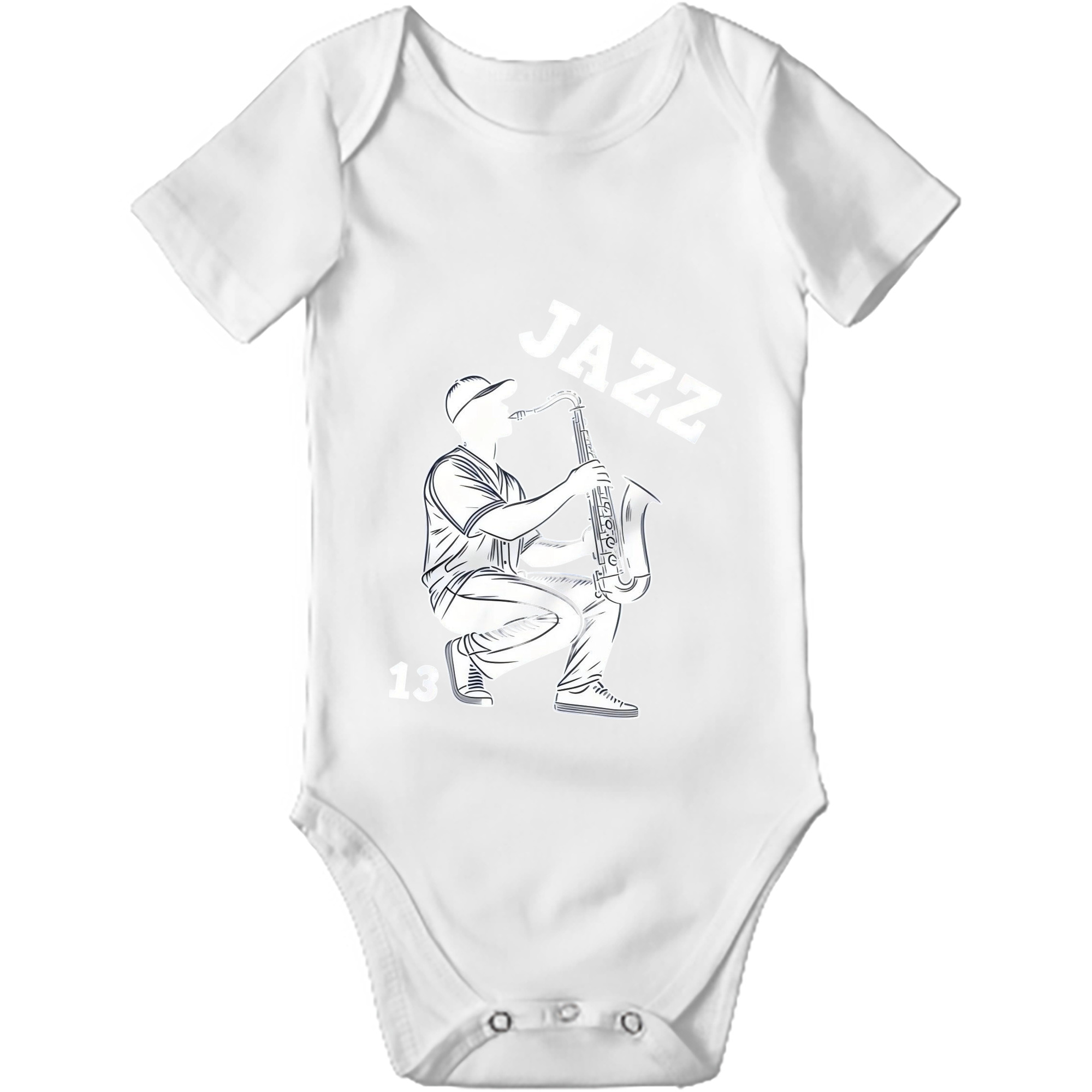 Jazz Chisholm Jr. 21 Baby Short Sleeve Romper – 100% Cotton Soft & Breathable Digital Print Onesie With Easy Snap Closure And Envelope Shoulder – Comfortable For Daily Wear & Travel