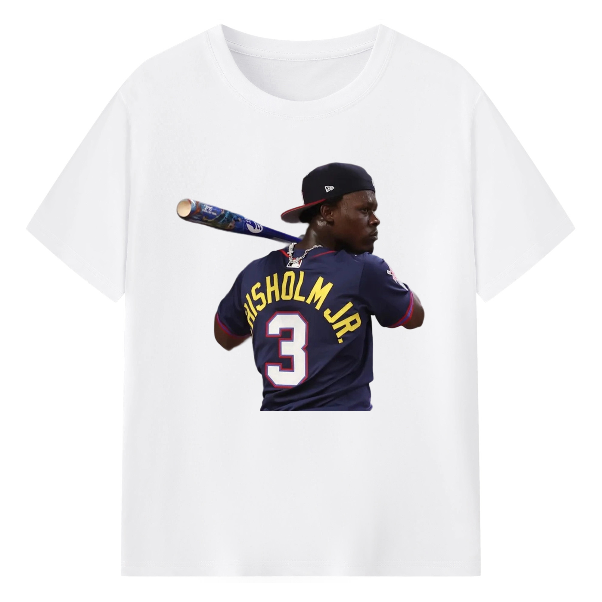 Jazz Chisholm Jr. 27 180g Cotton T-Shirt With Front Heat Transfer Print – Soft, Lightweight, Fitted Design – Comfortable Casual Wear For Sports & Everyday Use