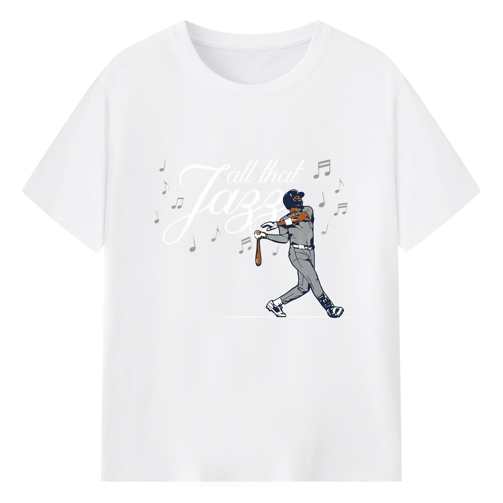 Jazz Chisholm Jr. 24 Combed Cotton T-Shirt 180g With Front Heat Transfer Print – Soft, Lightweight, Fitted Design – Stylish Casual Wear For Sports & Everyday Use
