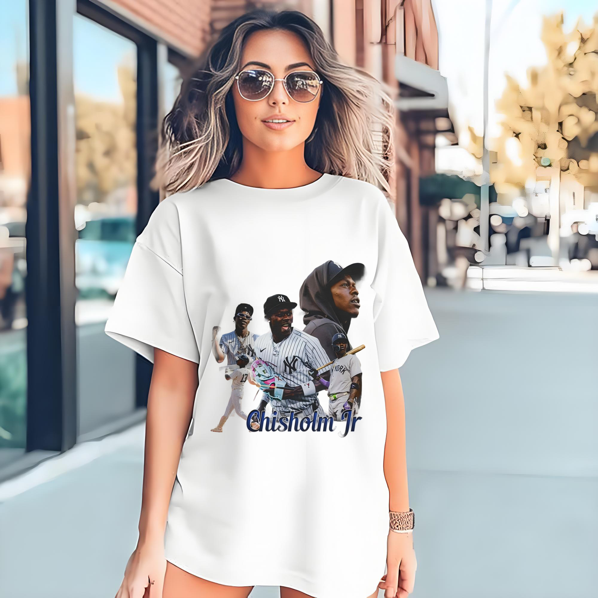 Jazz Chisholm Jr. 25 Combed Cotton T-Shirt 180g With Front Heat Transfer Print – Soft, Lightweight, Fitted Design – Stylish Casual Wear For Sports & Everyday Use