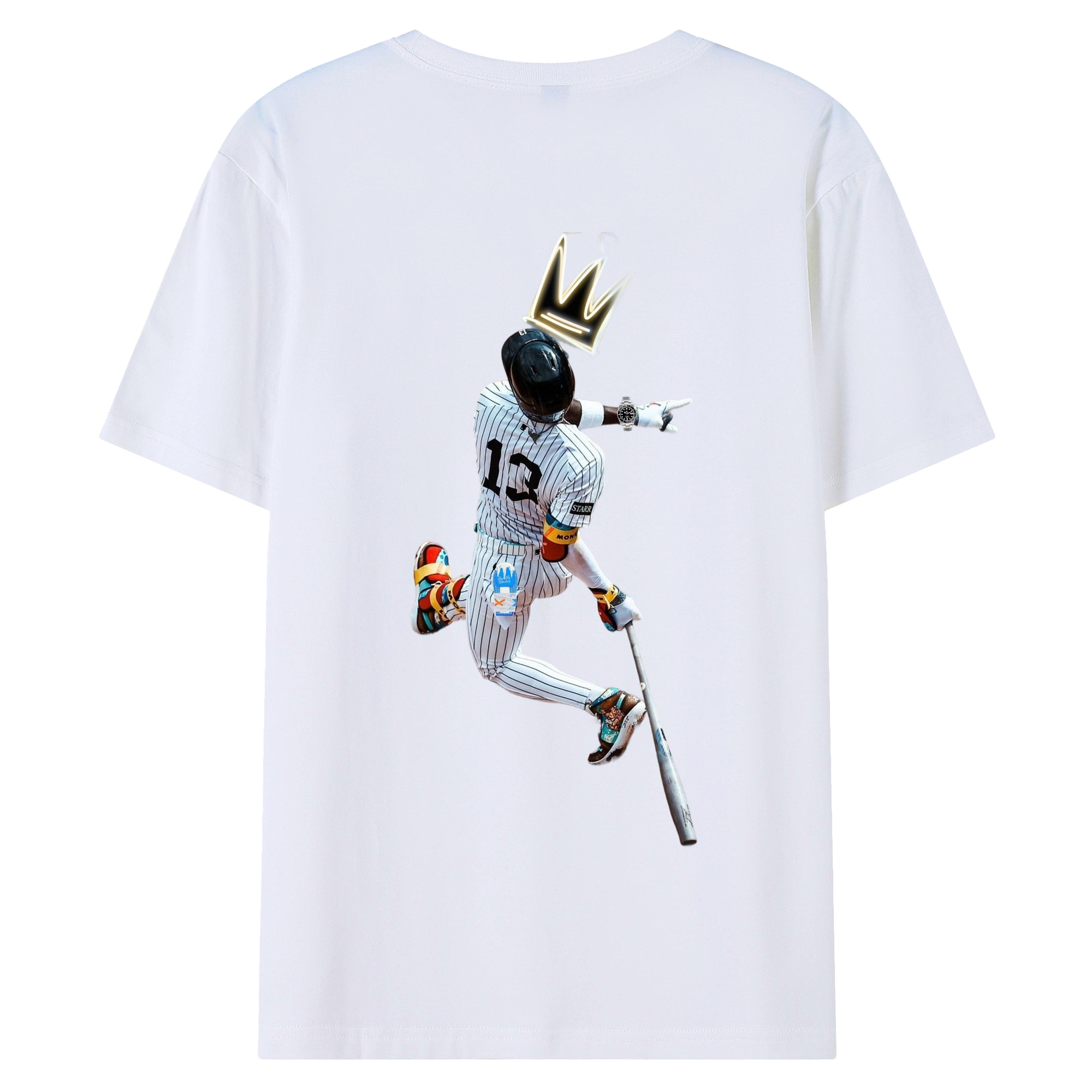 Jazz Chisholm Jr. 4 180g Combed Cotton T-Shirt With Back Heat Transfer Print – Soft, Lightweight, Fitted Design – Stylish Casual Wear For Sports & Everyday Use