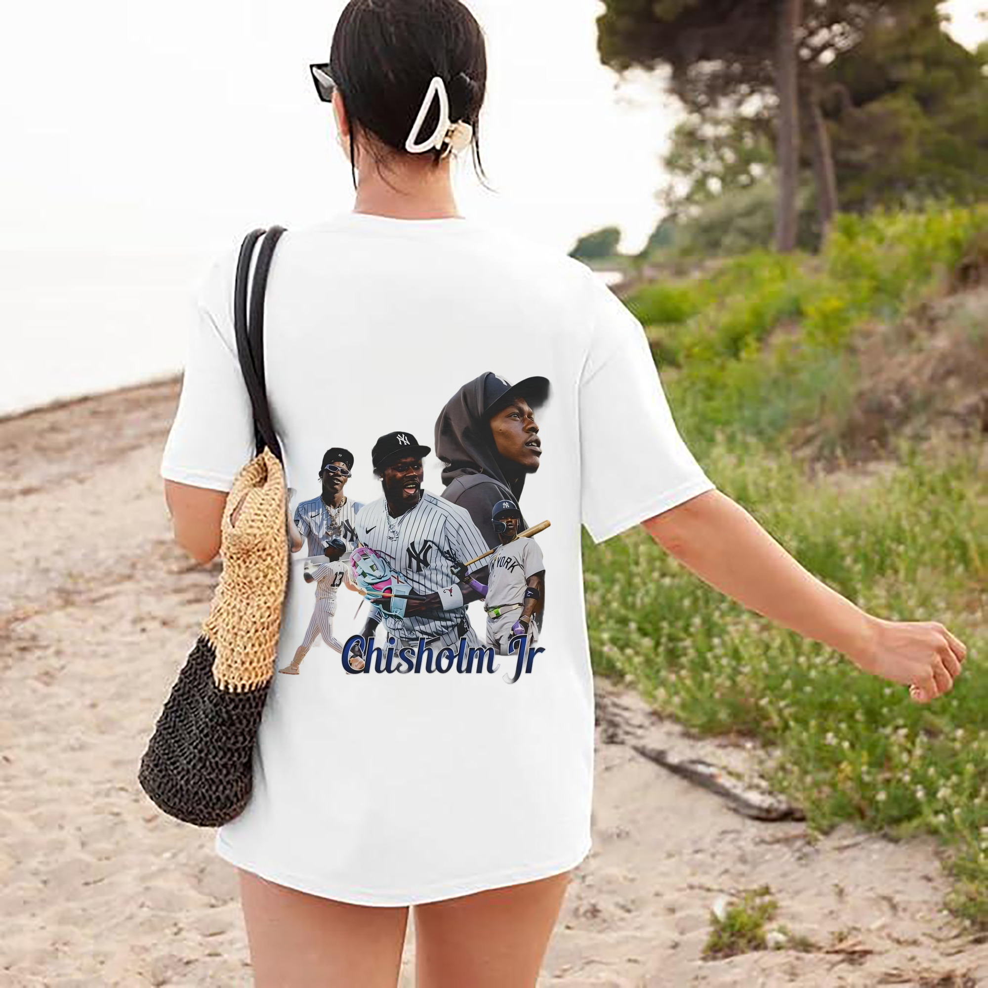 Jazz Chisholm Jr. 25 180g Combed Cotton T-Shirt With Back Heat Transfer Print – Soft, Lightweight, Fitted Design – Stylish Casual Wear For Sports & Everyday Use