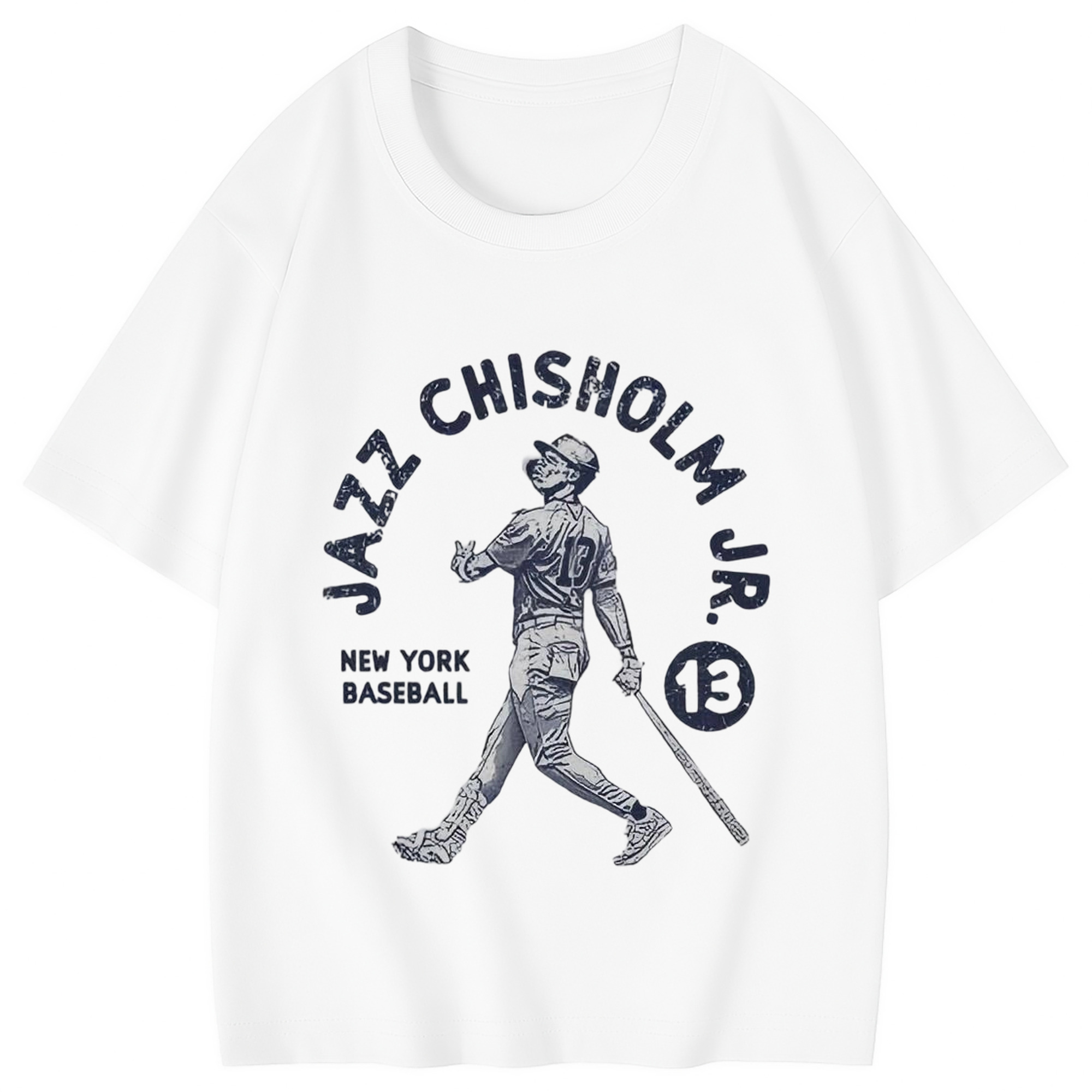 Jazz Chisholm Jr. 14 Combed Cotton Kids T-Shirt 180g With Front Heat Transfer Print – Soft, Lightweight, Side-Seamed Design – Stylish And Comfortable Casual Wear For Everyday Activities