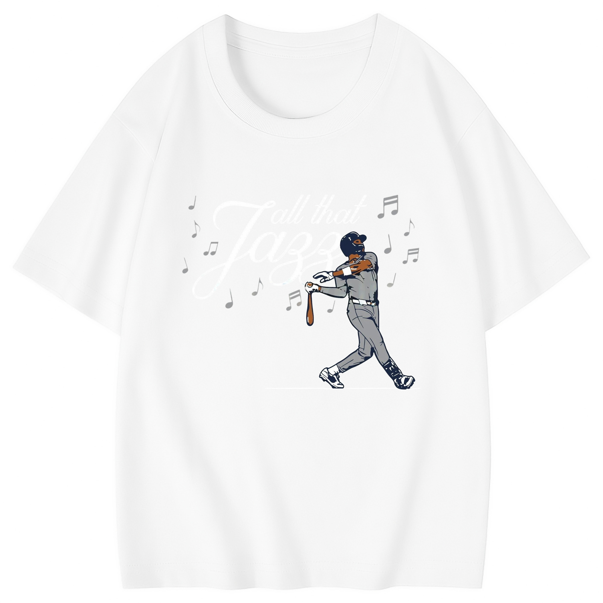 Jazz Chisholm Jr. 24 Combed Cotton Kids T-Shirt 180g With Front Heat Transfer Print – Soft, Lightweight, Side-Seamed Design – Stylish And Comfortable Casual Wear For Everyday Activities