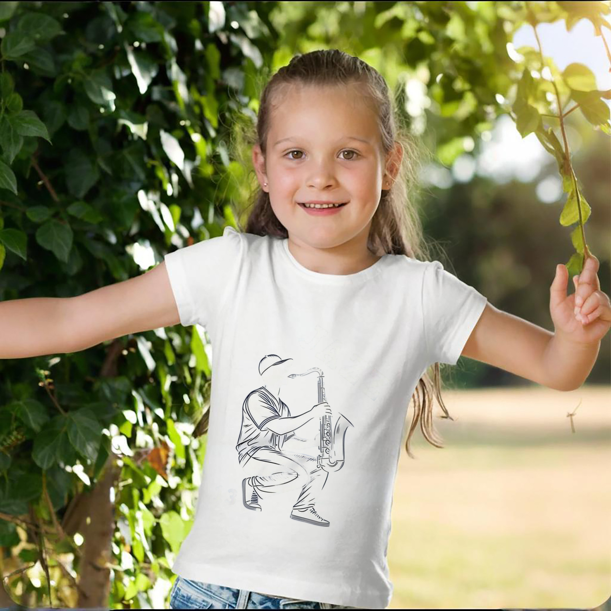 Jazz Chisholm Jr. 21 Combed Cotton Kids T-Shirt 180g With Front Heat Transfer Print – Soft, Lightweight, Side-Seamed Design – Stylish And Comfortable Casual Wear For Everyday Activities