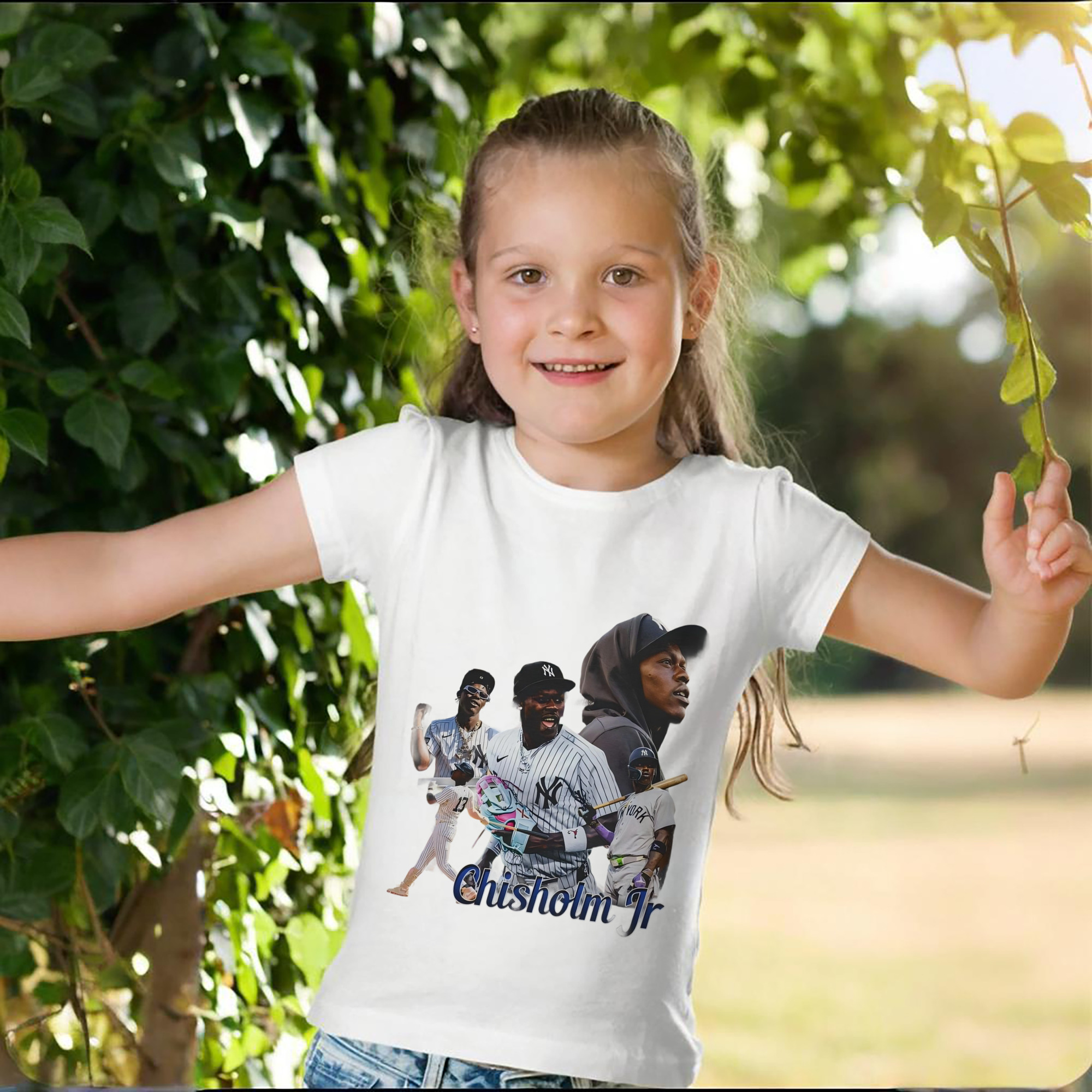 Jazz Chisholm Jr. 25 Combed Cotton Kids T-Shirt 180g With Front Heat Transfer Print – Soft, Lightweight, Side-Seamed Design – Stylish And Comfortable Casual Wear For Everyday Activities