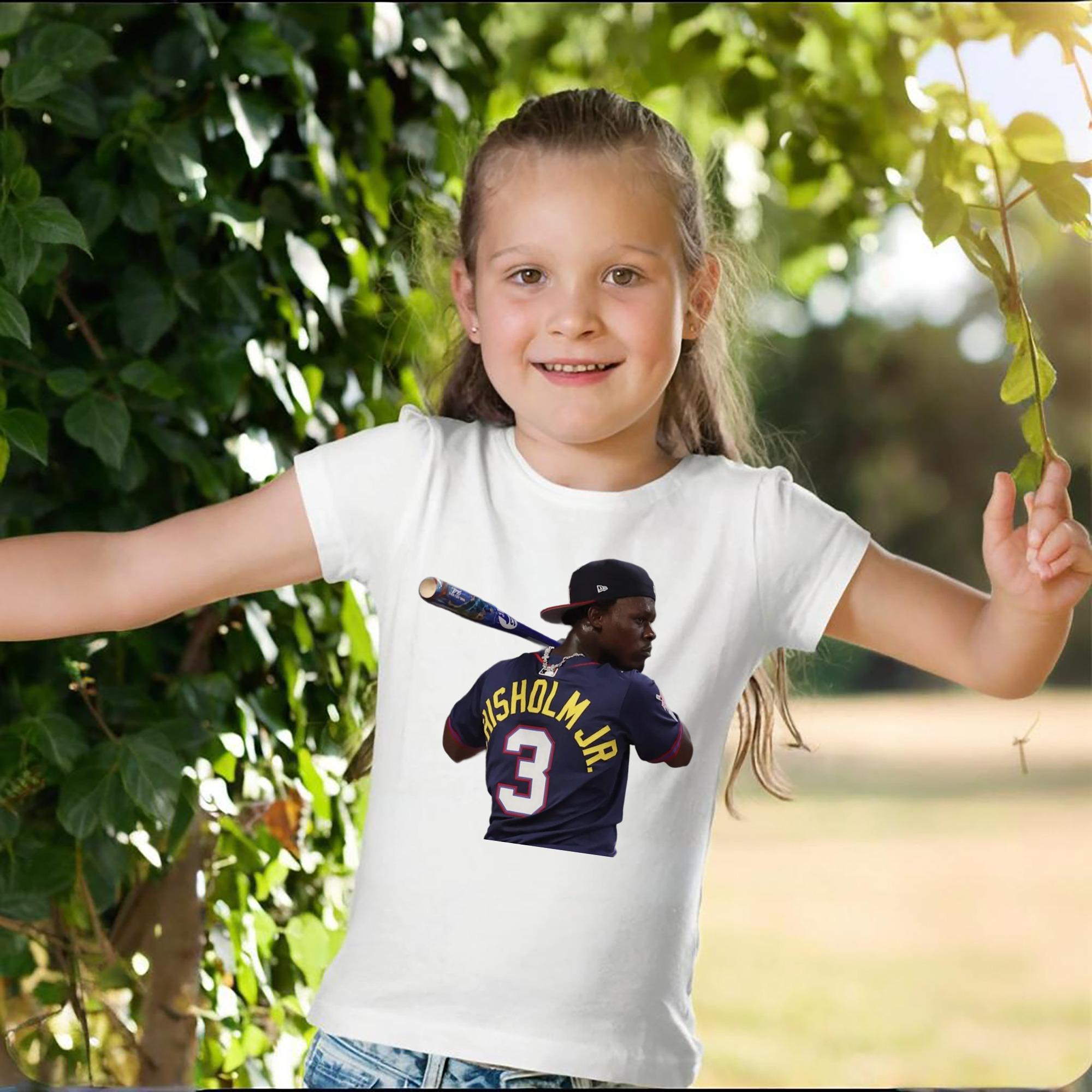 Jazz Chisholm Jr. 27 Combed Cotton Kids T-Shirt 180g With Front Heat Transfer Print – Soft, Lightweight, Side-Seamed Design – Stylish And Comfortable Casual Wear For Everyday Activities