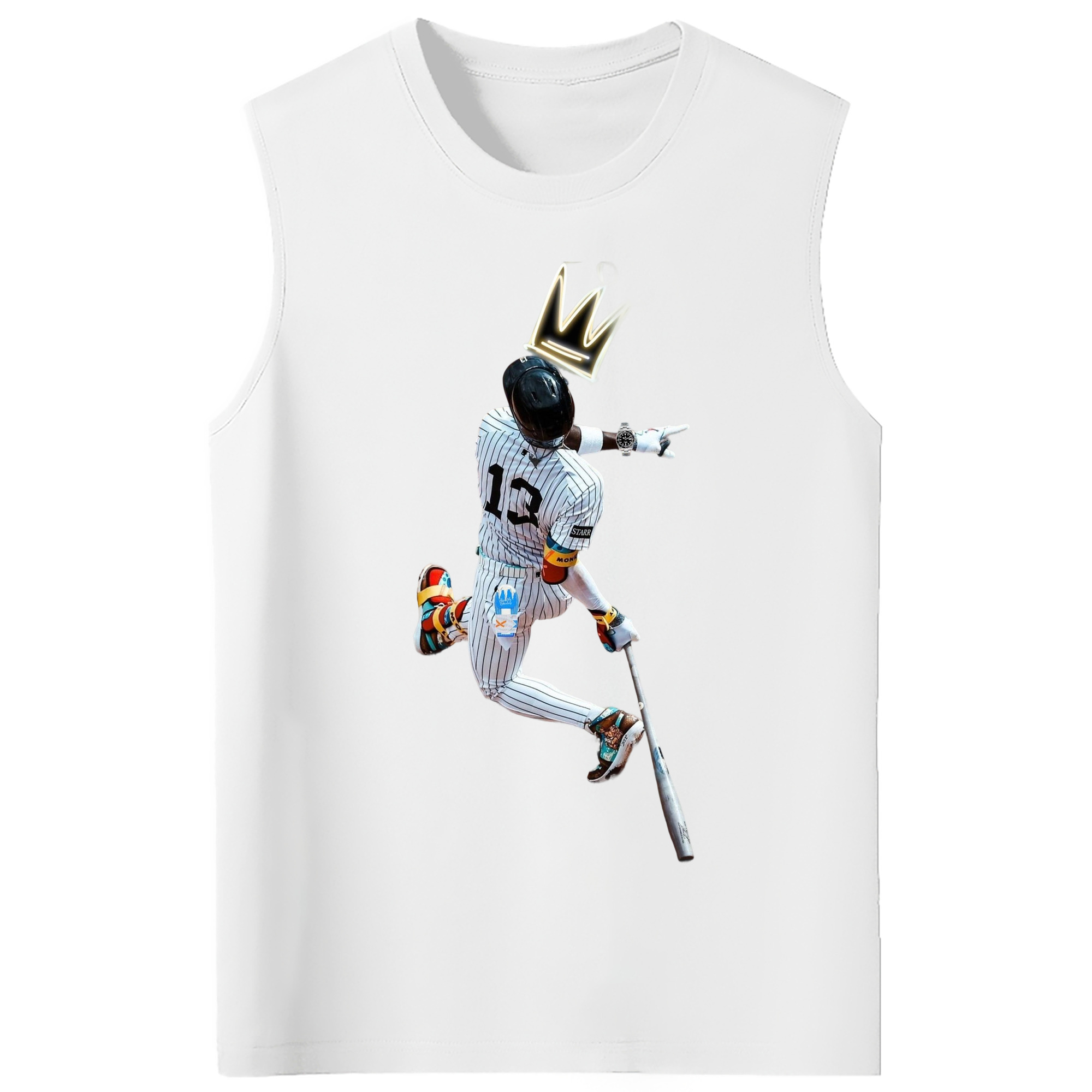 Jazz Chisholm Jr. 4 210g Combed Cotton Tank Top With Front Heat Transfer Print – Soft, Lightweight, Fitted Design – Stylish & Comfortable Casual Wear For Sports & Everyday Use
