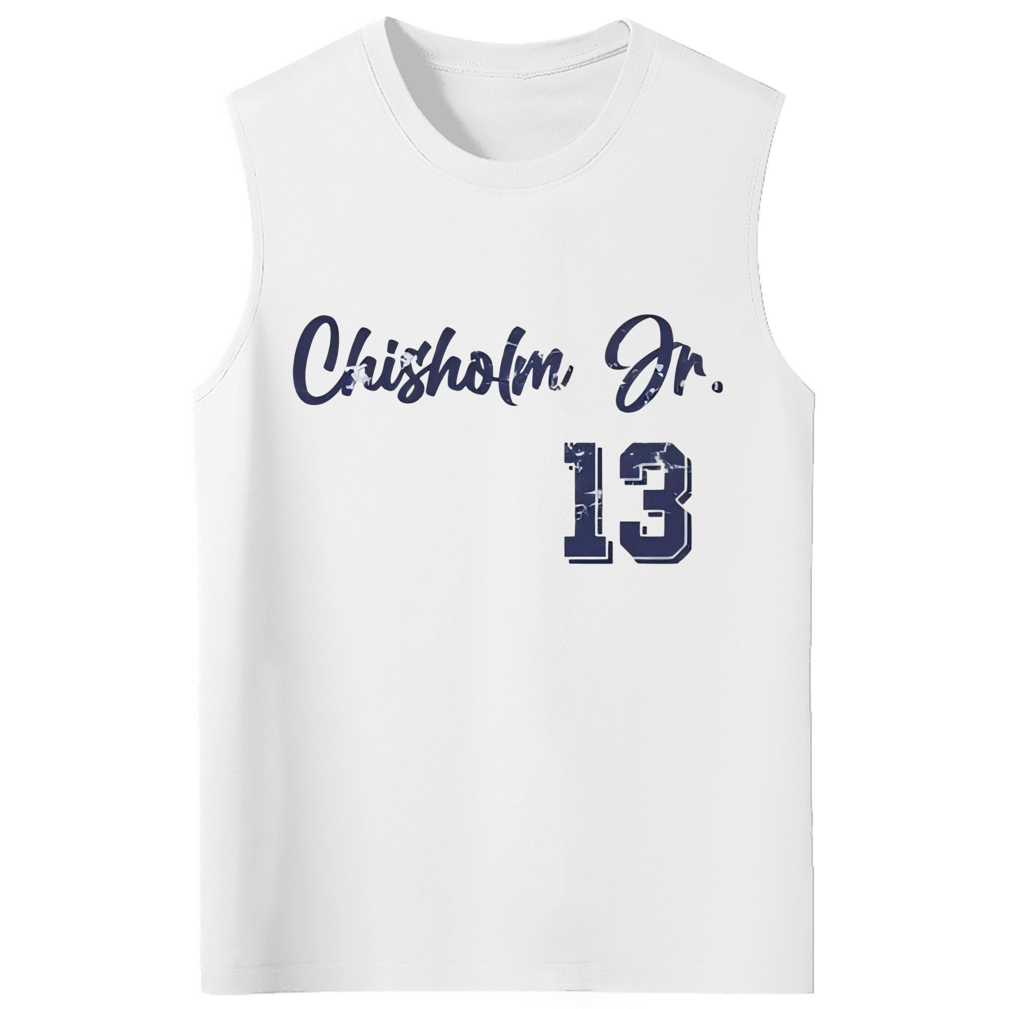 Jazz Chisholm Jr. 29 210g Combed Cotton Tank Top With Front Heat Transfer Print – Soft, Lightweight, Fitted Design – Stylish & Comfortable Casual Wear For Sports & Everyday Use