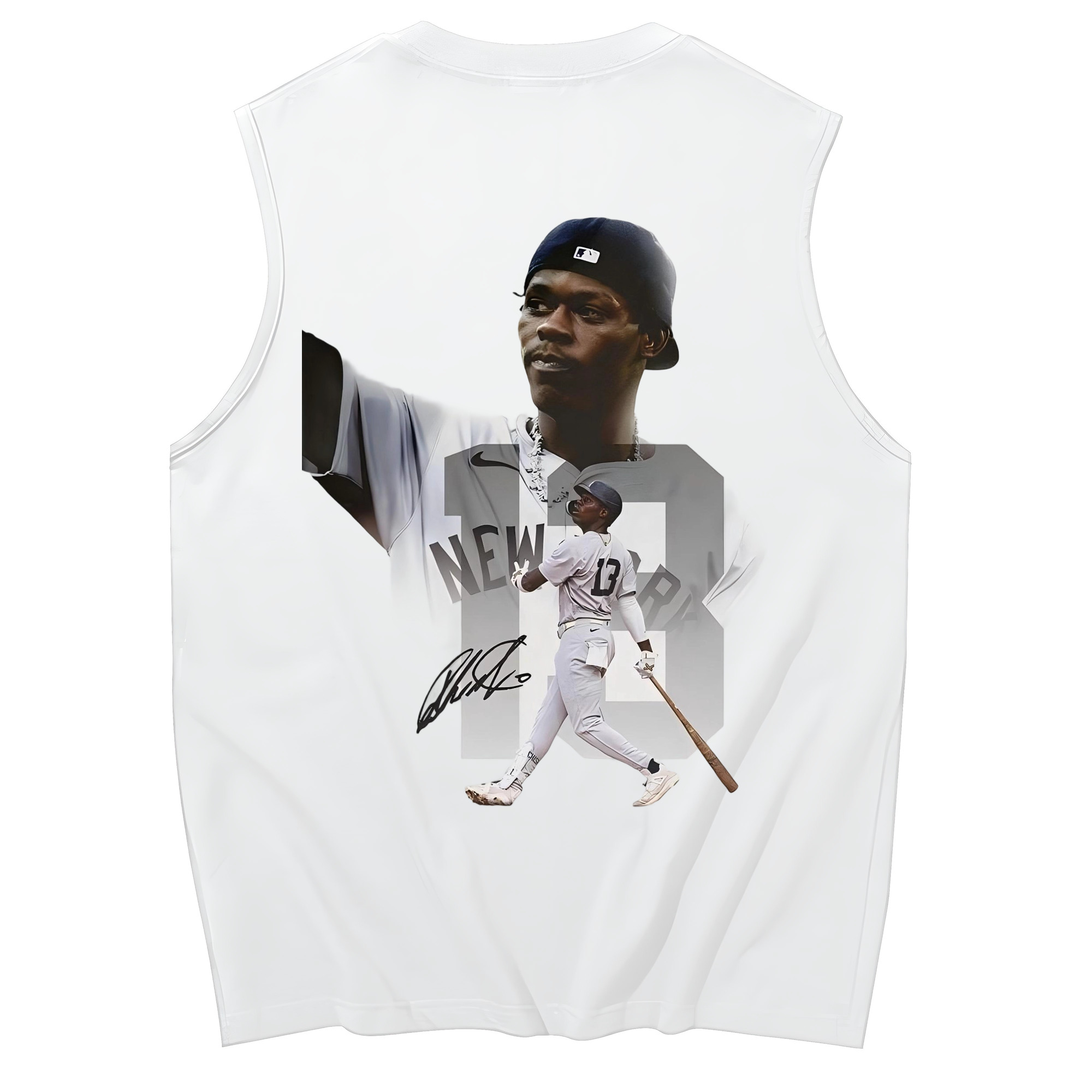 Jazz Chisholm Jr. 15 230g Pure Cotton Tank Top With Back Heat Transfer Print – Soft, Lightweight, Fitted Design – Stylish & Comfortable Casual Wear For Sports & Everyday Use