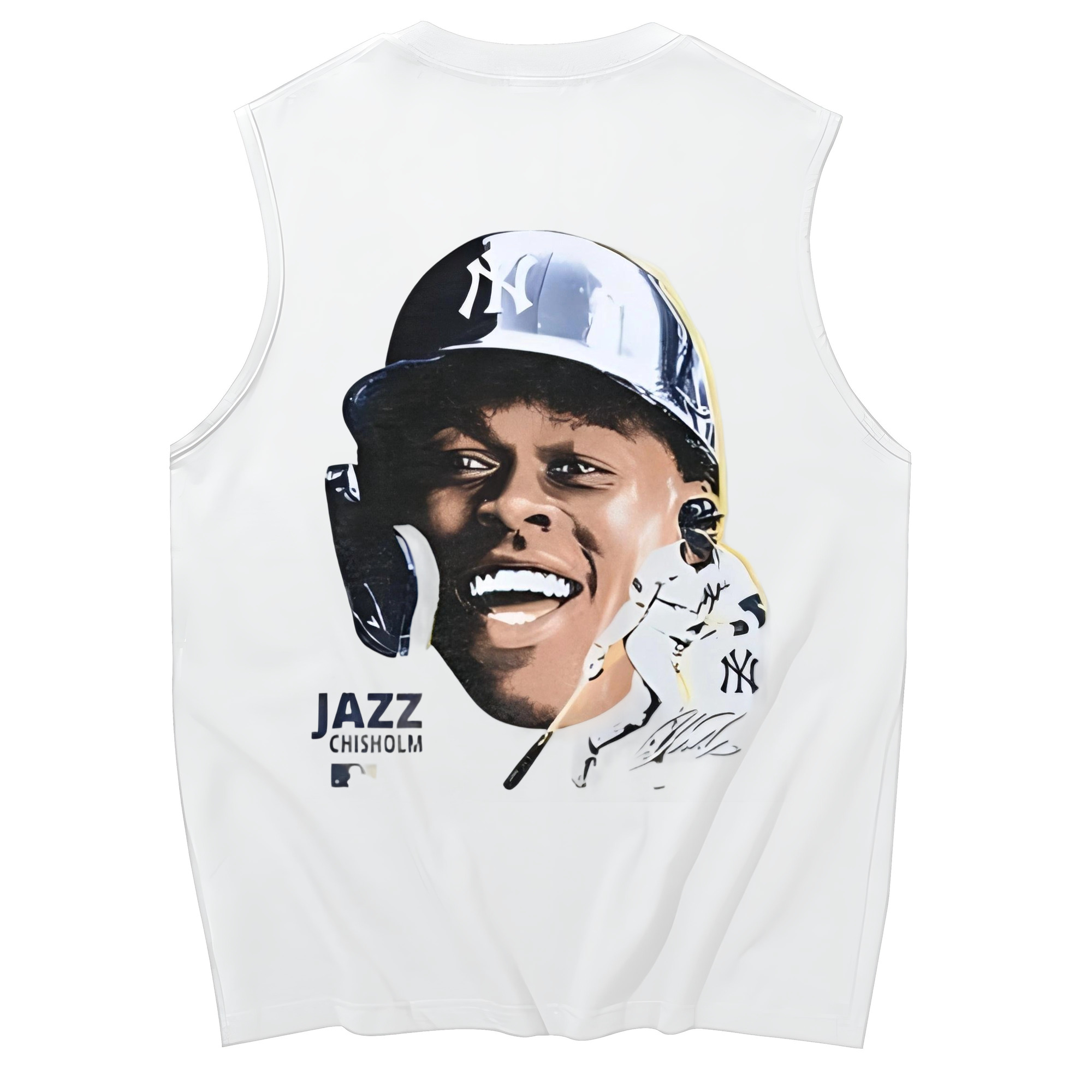 Jazz Chisholm Jr. 16 230g Pure Cotton Tank Top With Back Heat Transfer Print – Soft, Lightweight, Fitted Design – Stylish & Comfortable Casual Wear For Sports & Everyday Use