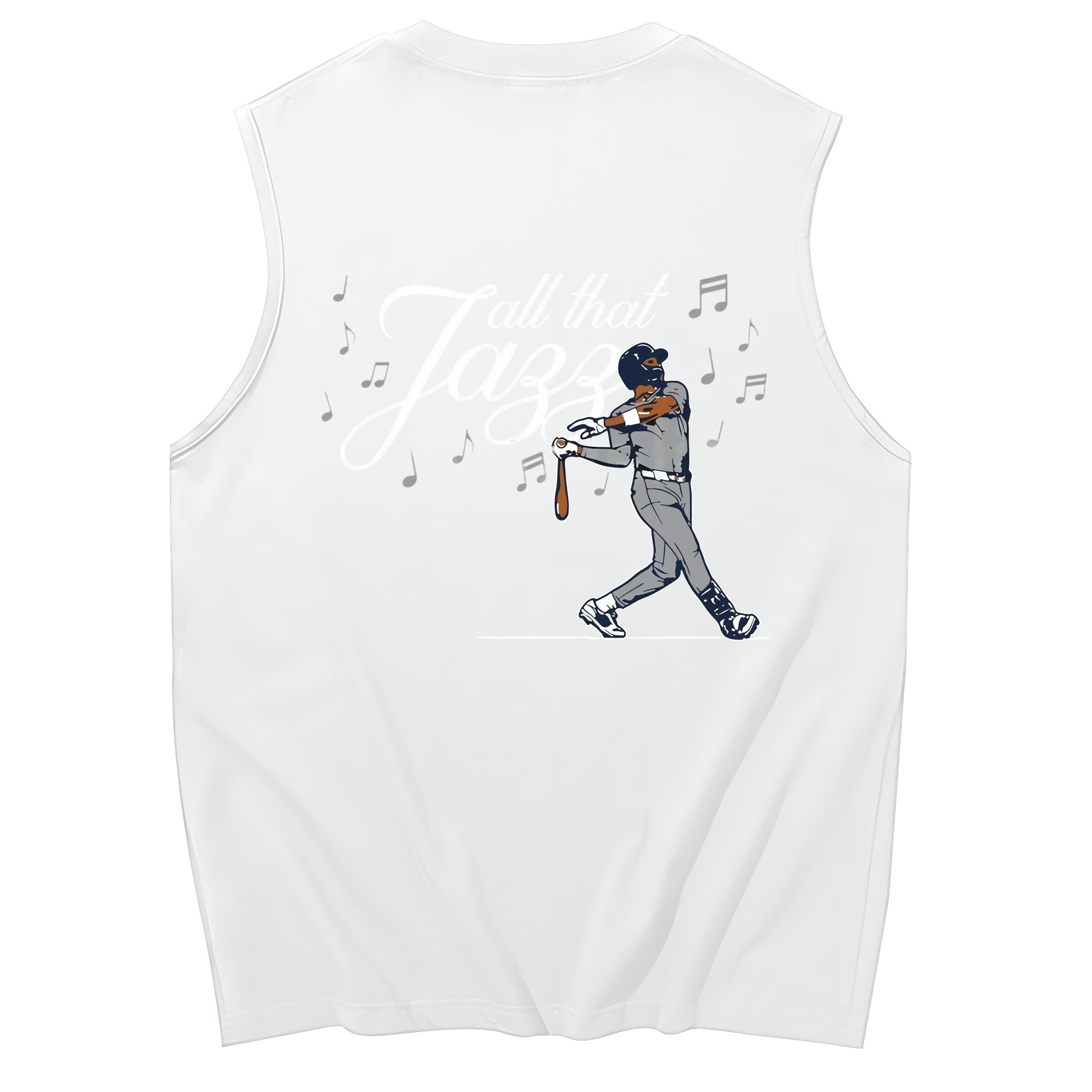 Jazz Chisholm Jr. 24 230g Pure Cotton Tank Top With Back Heat Transfer Print – Soft, Lightweight, Fitted Design – Stylish & Comfortable Casual Wear For Sports & Everyday Use