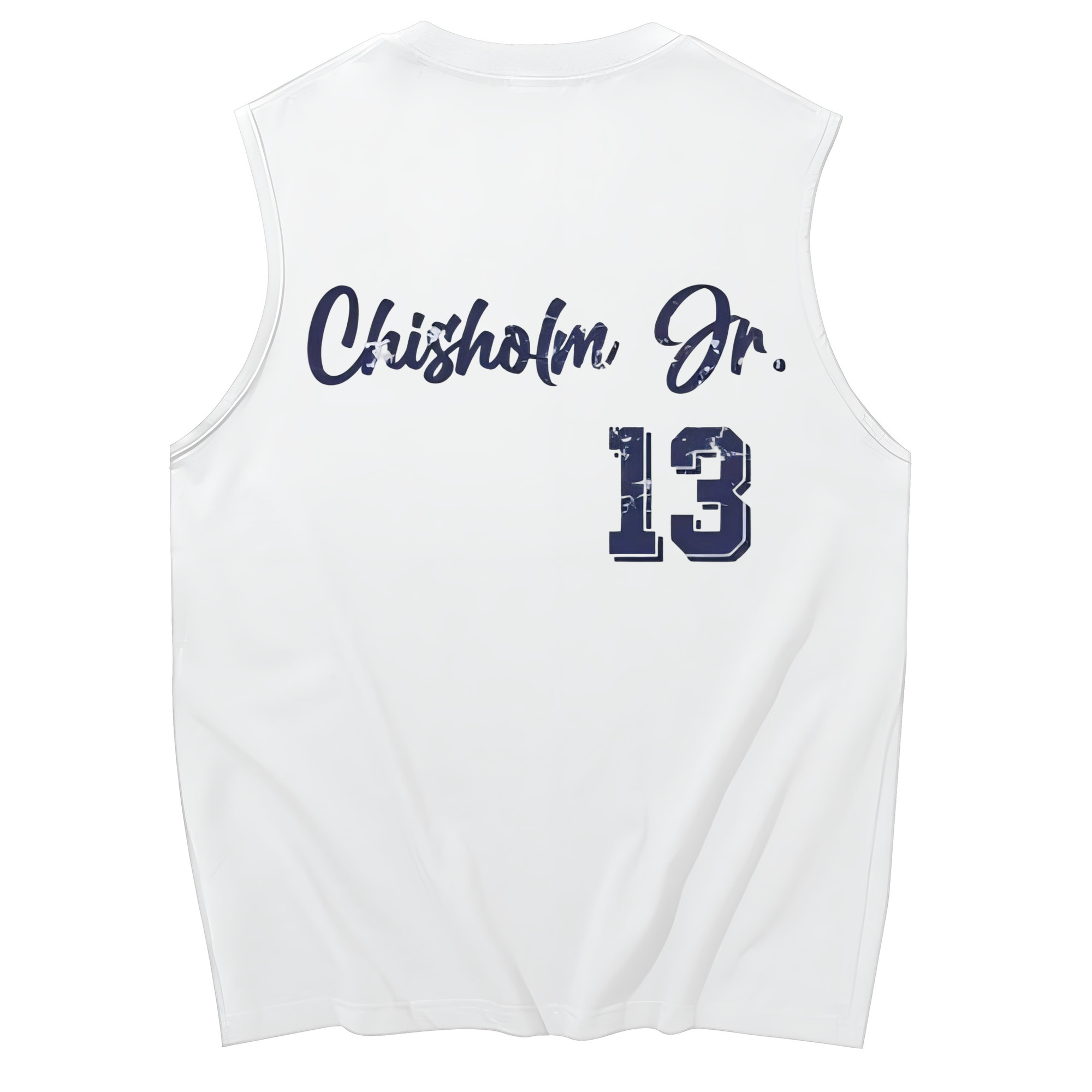 Jazz Chisholm Jr. 29 230g Pure Cotton Tank Top With Back Heat Transfer Print – Soft, Lightweight, Fitted Design – Stylish & Comfortable Casual Wear For Sports & Everyday Use